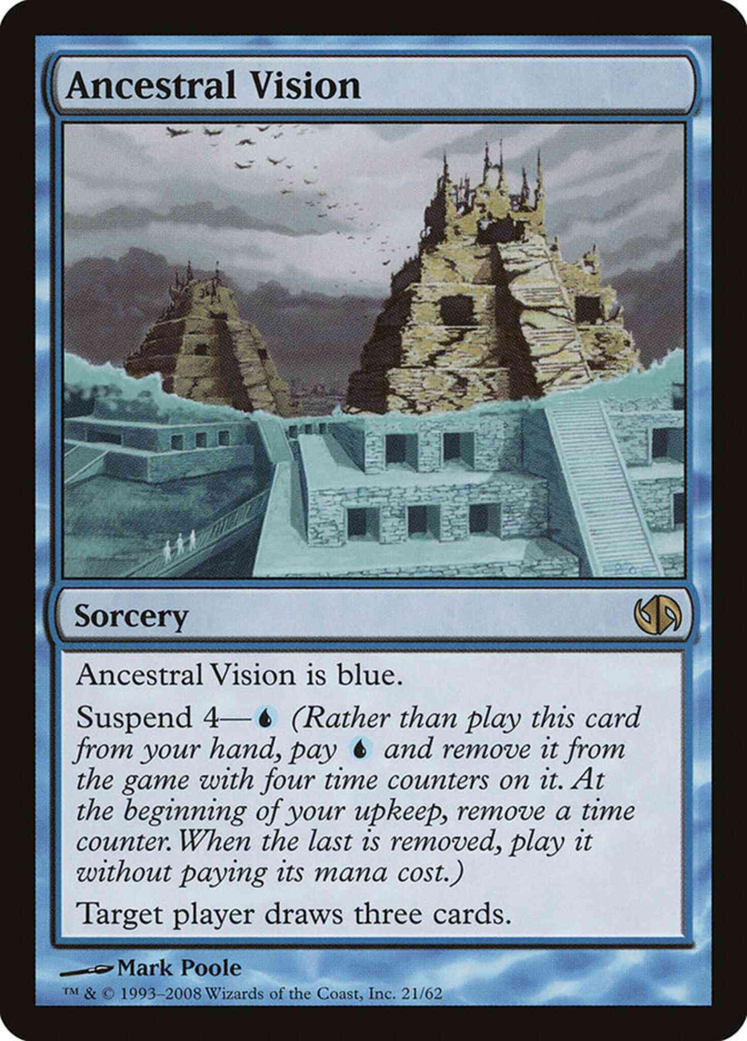 Ancestral vision 21 – Magic Ancestral Vision [21] [Duel Decks Jace vs Chandra] [Non-Foil]