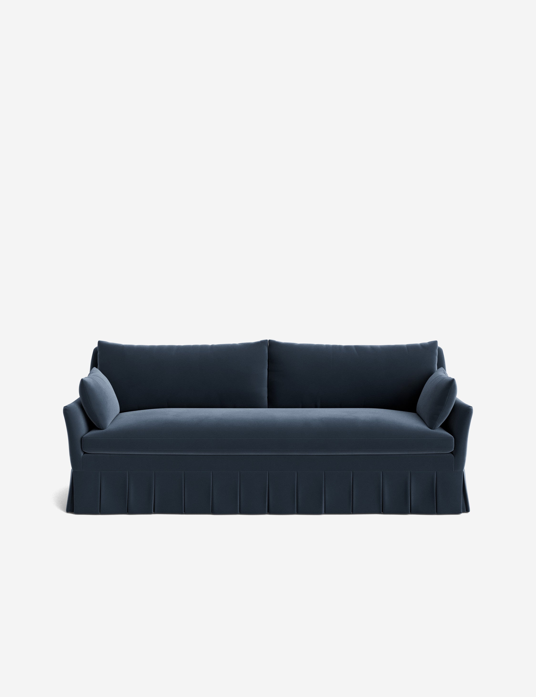 Lulu and Georgia Portola Pleated Sofa - view 134