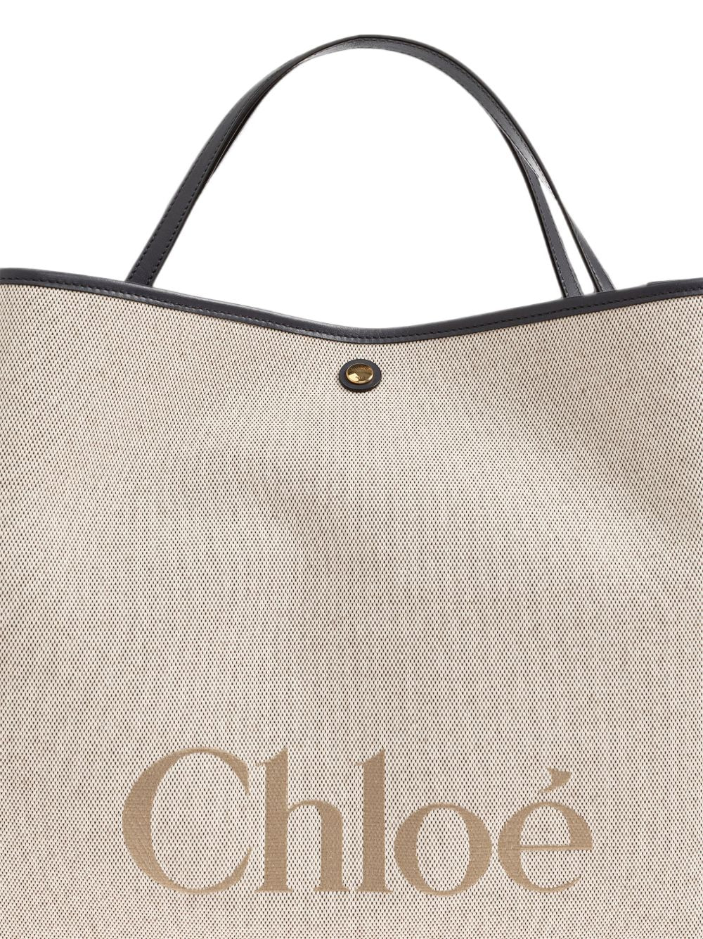 Chloé Chloe Woody Large Canvas Tote - view 3