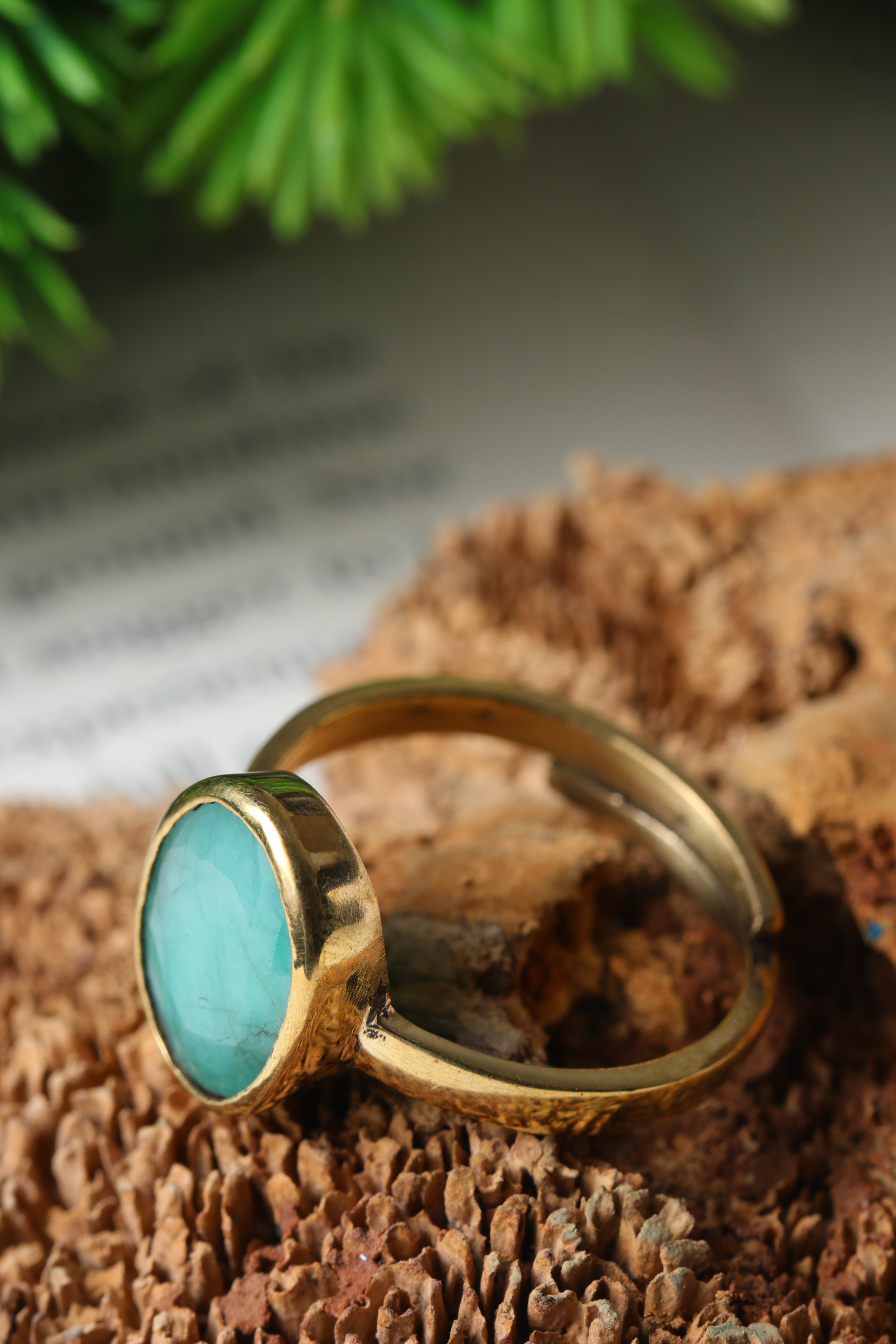 Studio Vaidik Emerald/ Panna Ring 5.25 ratti - view 2