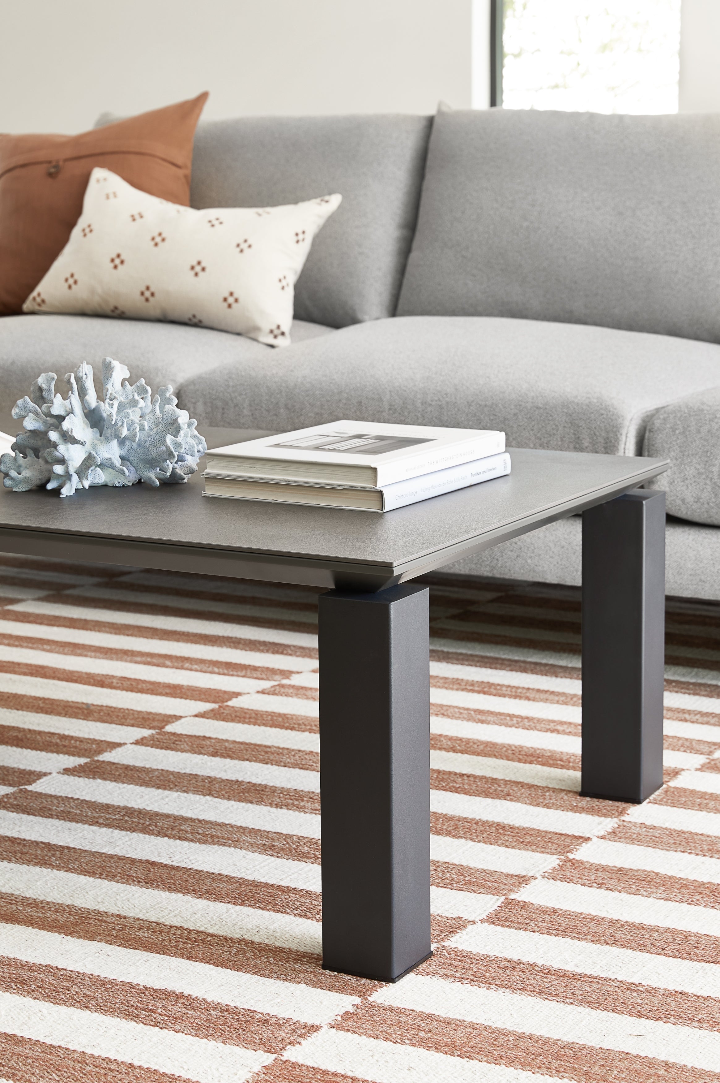 Lulu and Georgia Nurae Rug – Rust - view 7