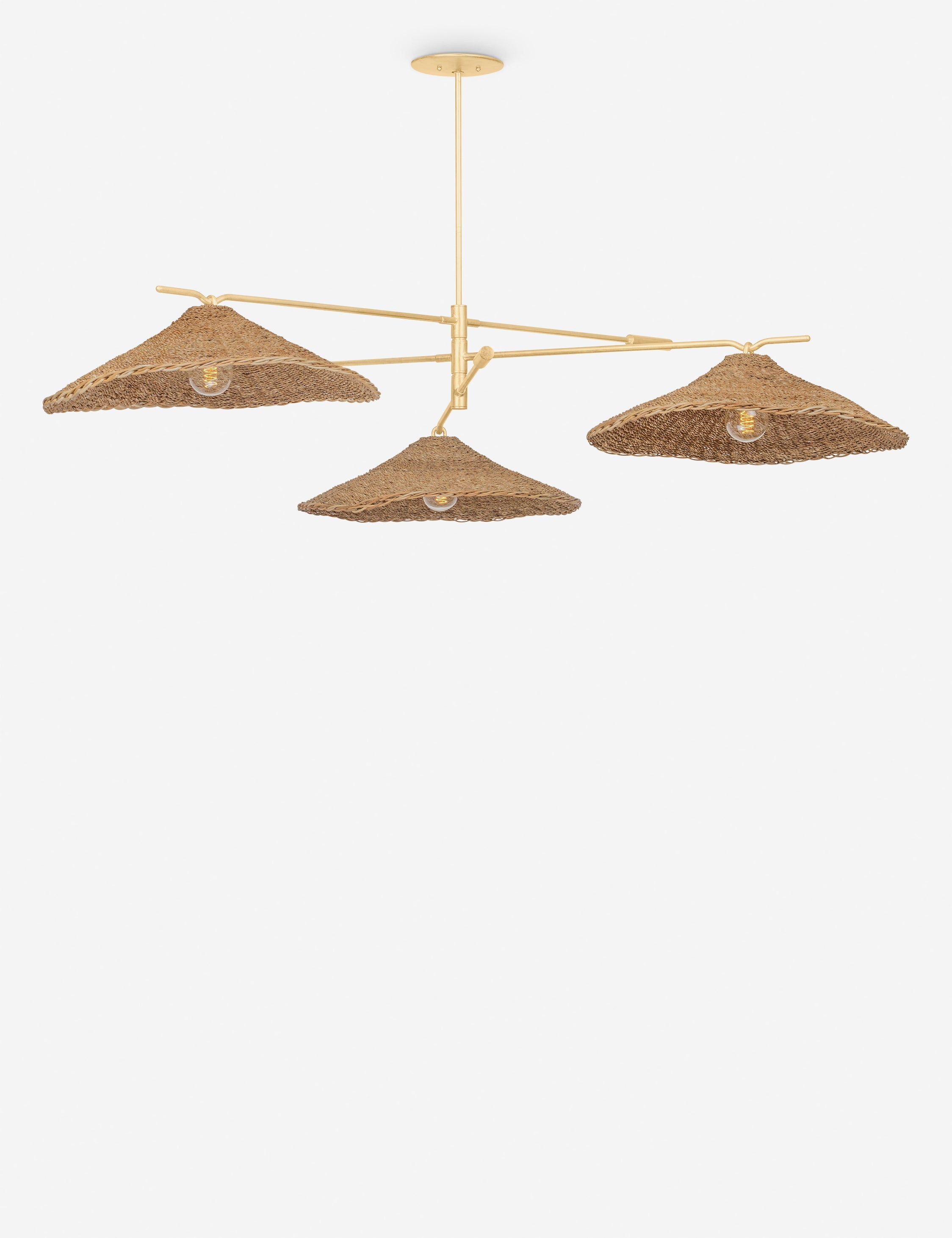Lulu and Georgia Nura Chandelier – Natural