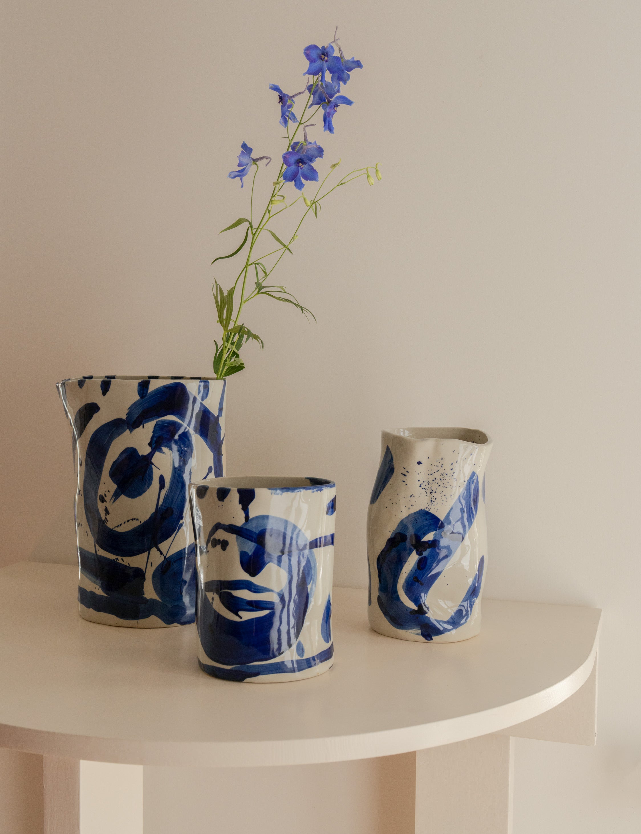 Lulu and Georgia Calligraphy Vase by Marie Michielssen x Serax - view 2