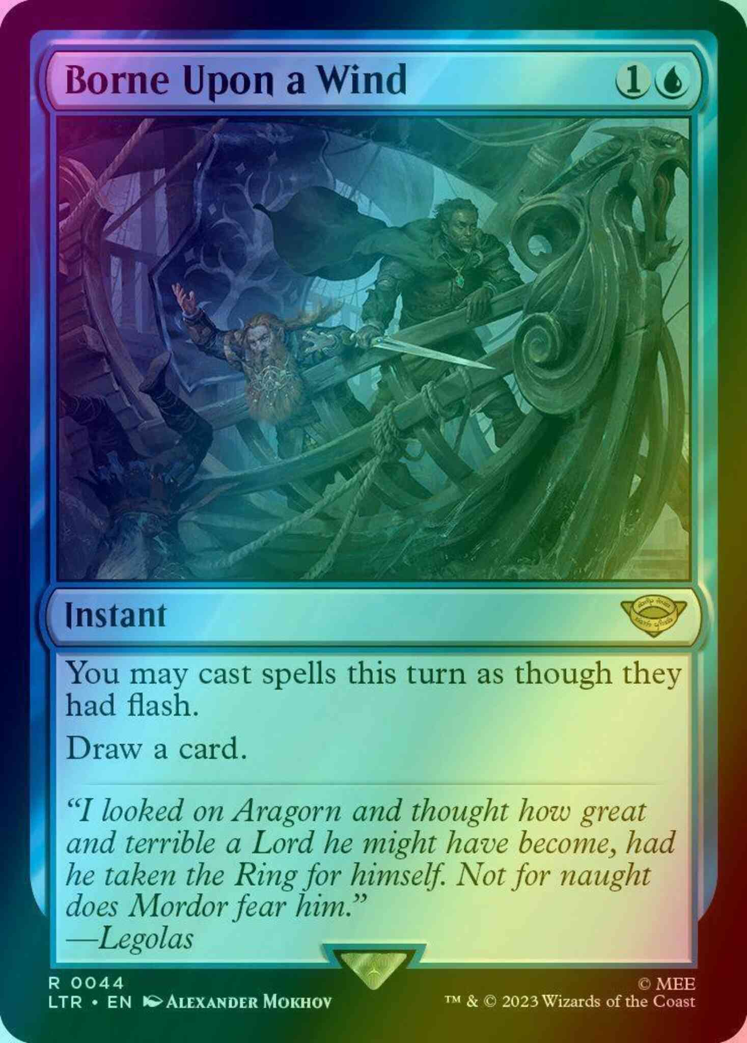 Magic Borne Upon a Wind [44] [The Lord of the Rings: Tales of Middle-earth] [Foil]