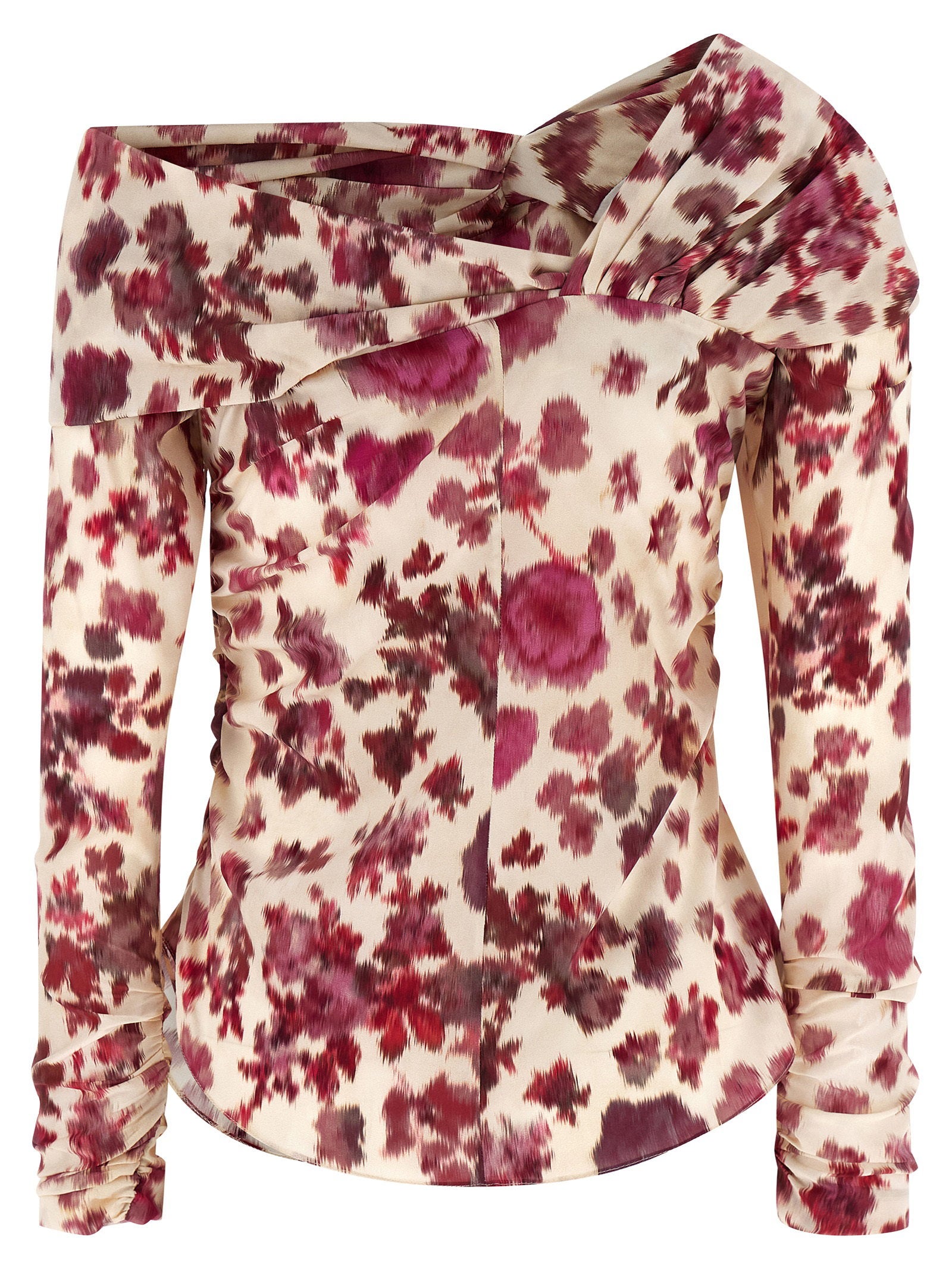 Isabel Marant Danka Top – 91% silk, 9% elastane - view 2