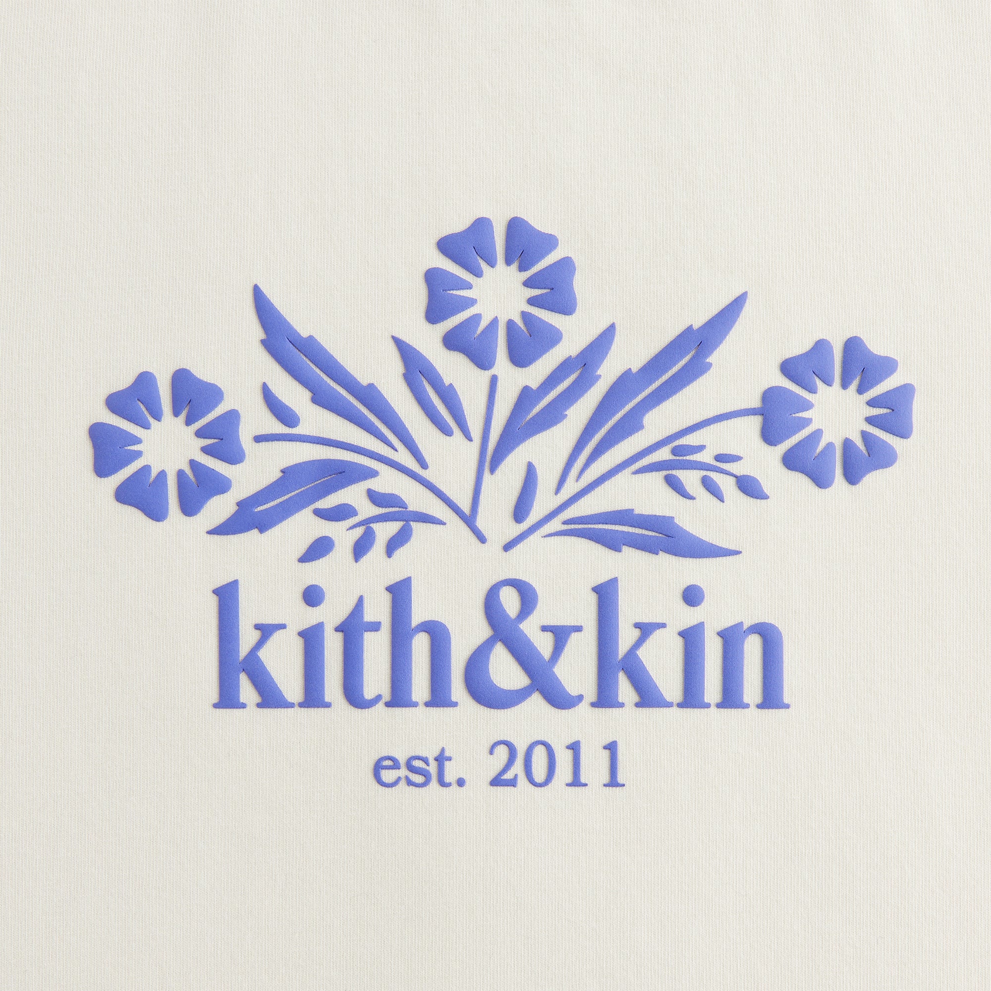 Kith Women Mulberry Kith & Kin Bellflower Vintage Tee - Muslin - view 4