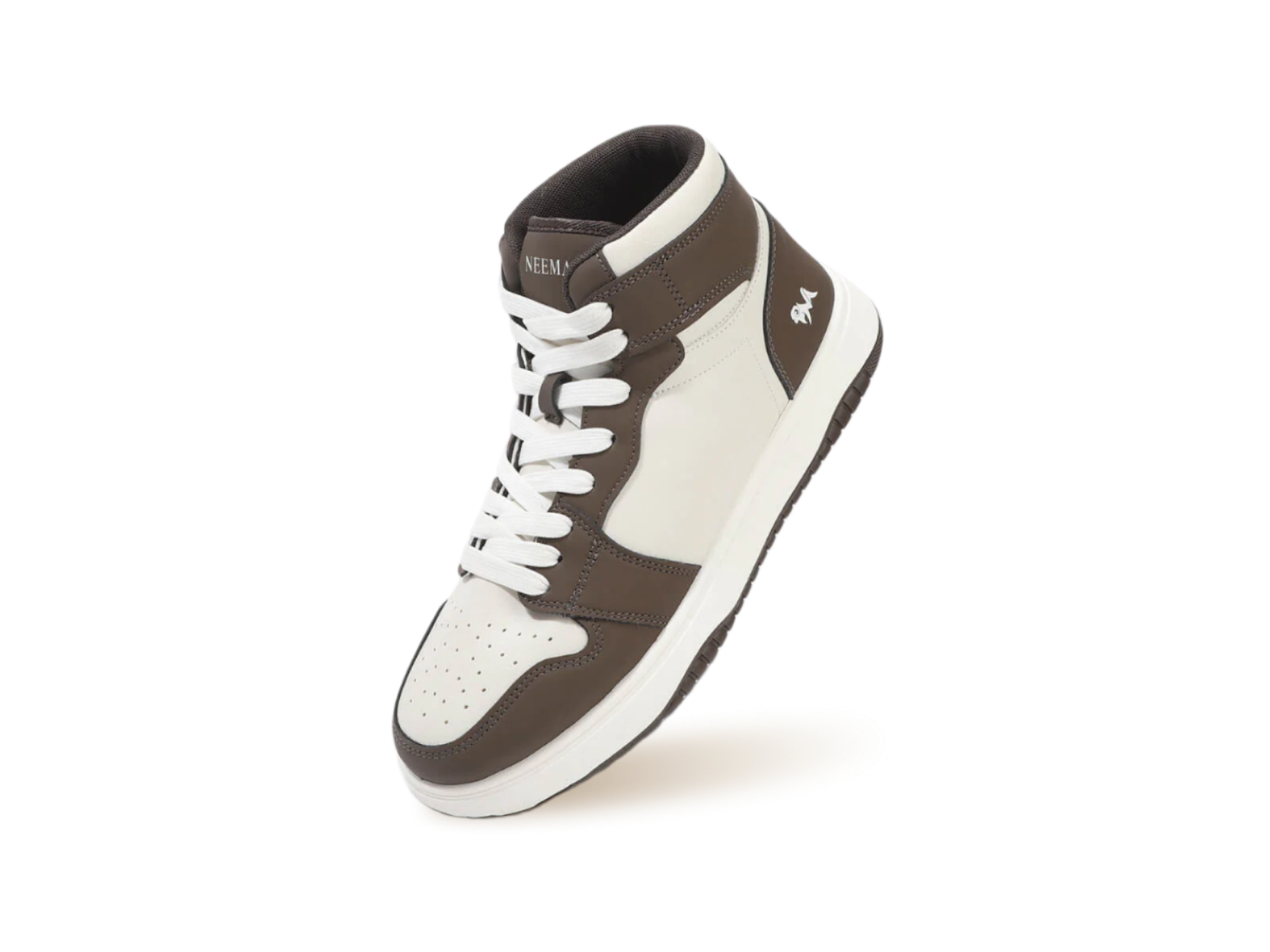 Neeman's Character High Top : Ivory-Brown - view 11
