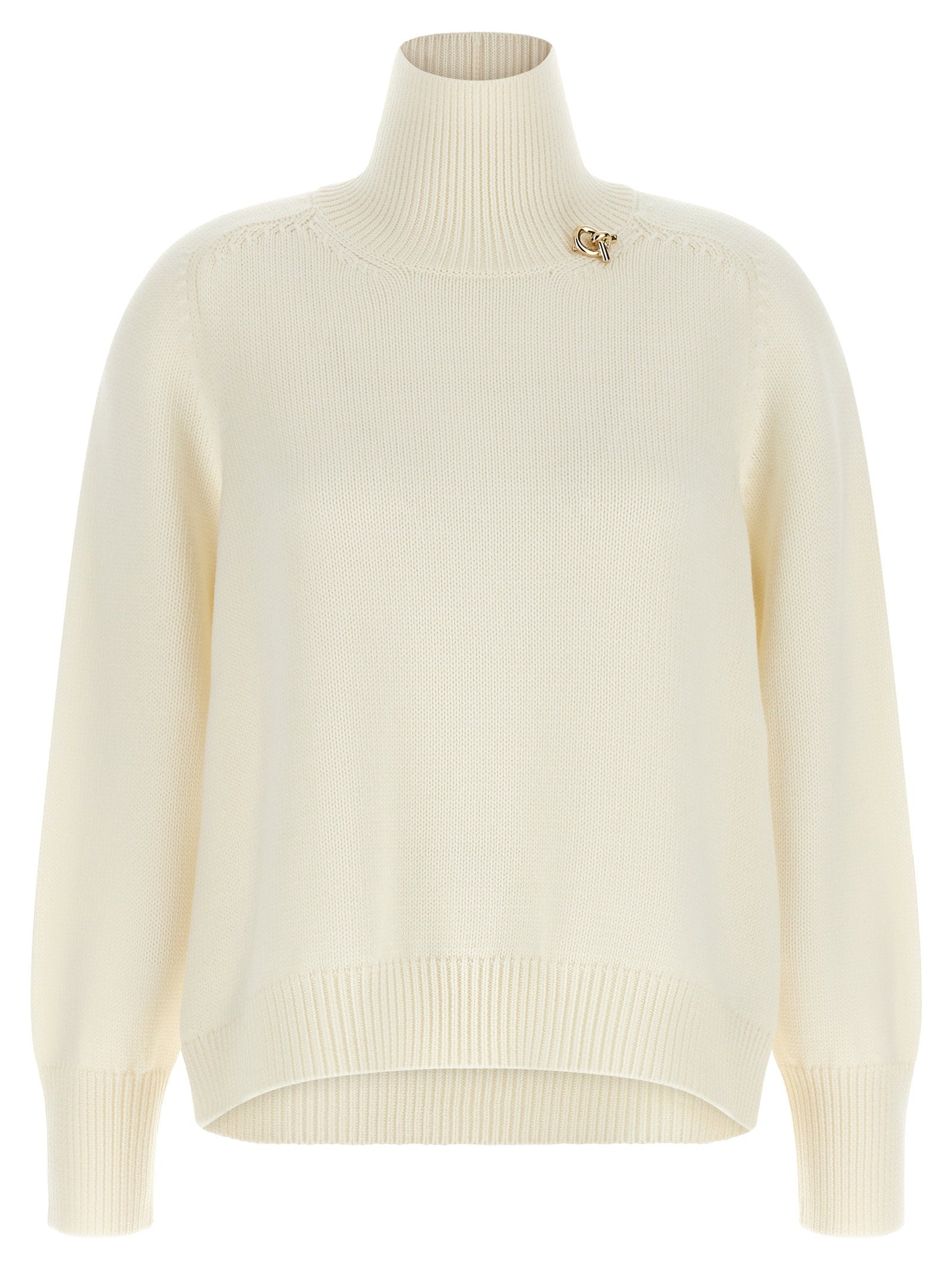 Fabiana Filippi Knot Pin Sweater – 100% virgin wool