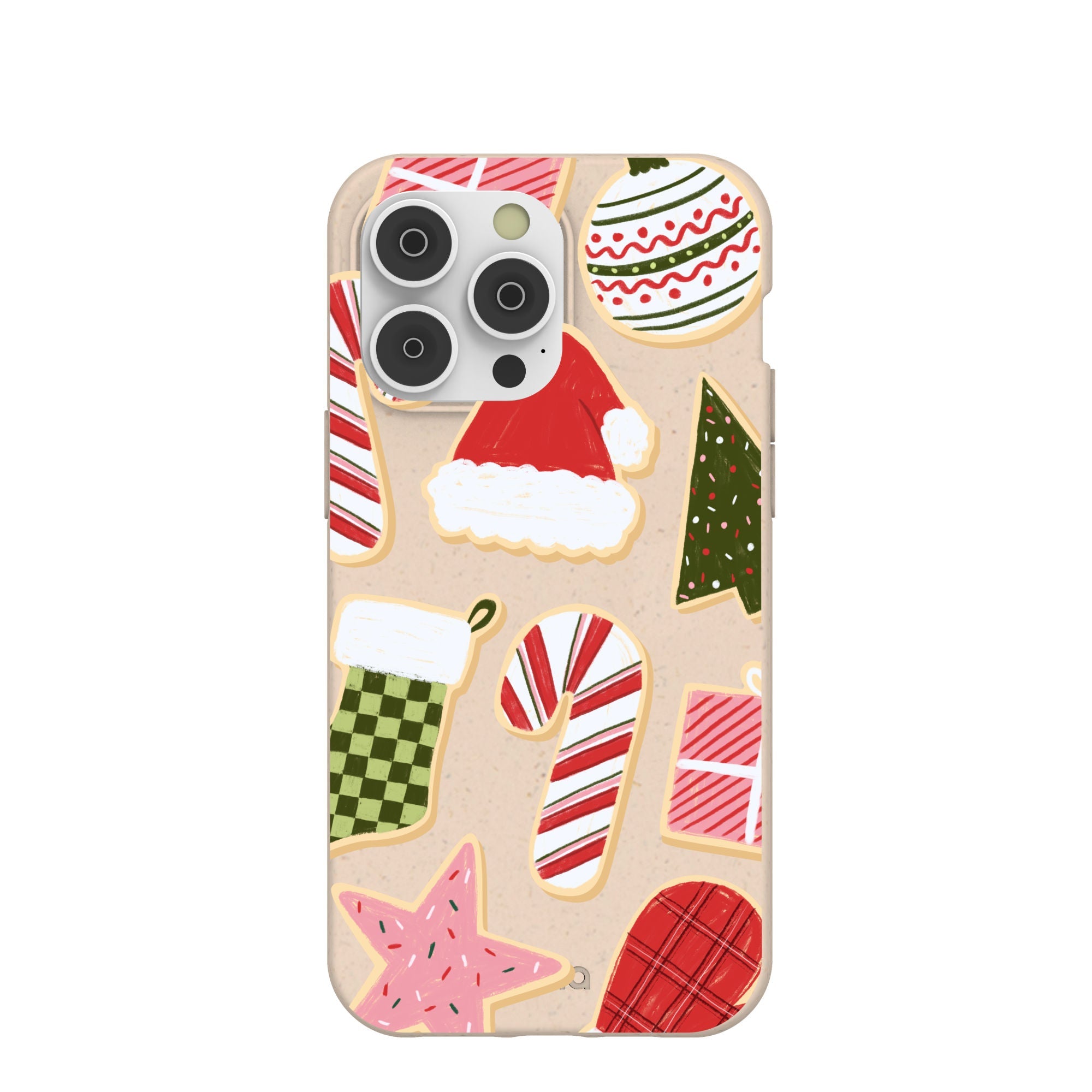 Pela Case Seashell Festive Cookies iPhone 14 Pro Max Case