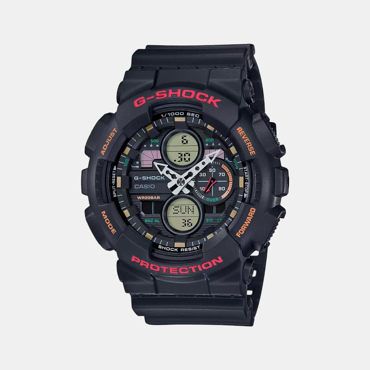 Casio G-Shock Men Quartz Black Dial Analog-Digital Resin Watch G976