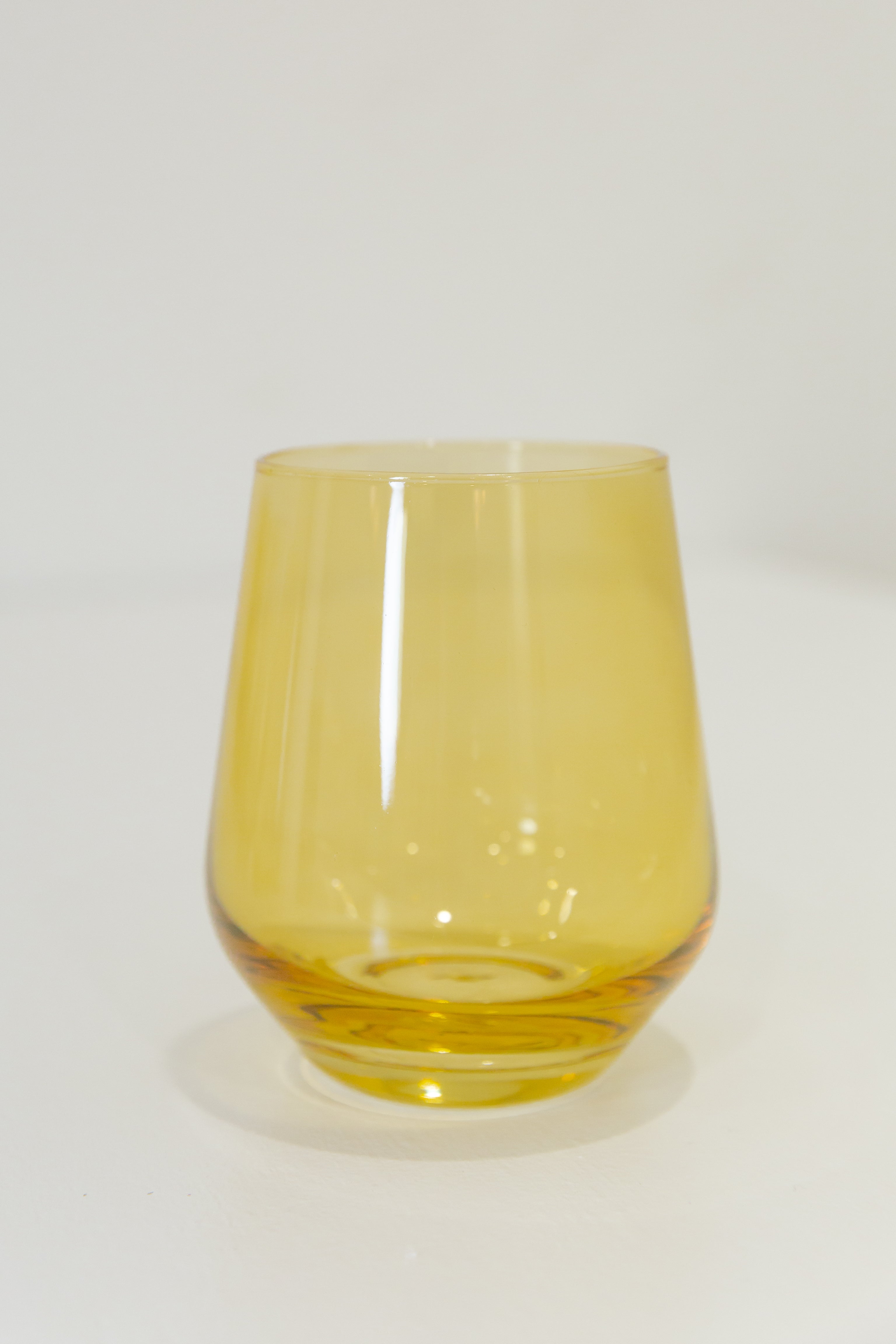 Estelle Colored Glass Estelle Colored Wine Stemless - Set of 6 {Custom Set} - view 6