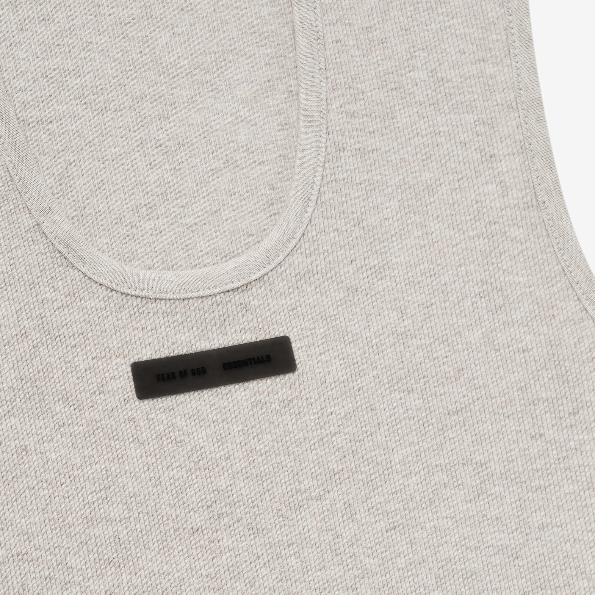 Fear Of God Essentials SS25 Womens Rib Tank- Heather Stone - view 3