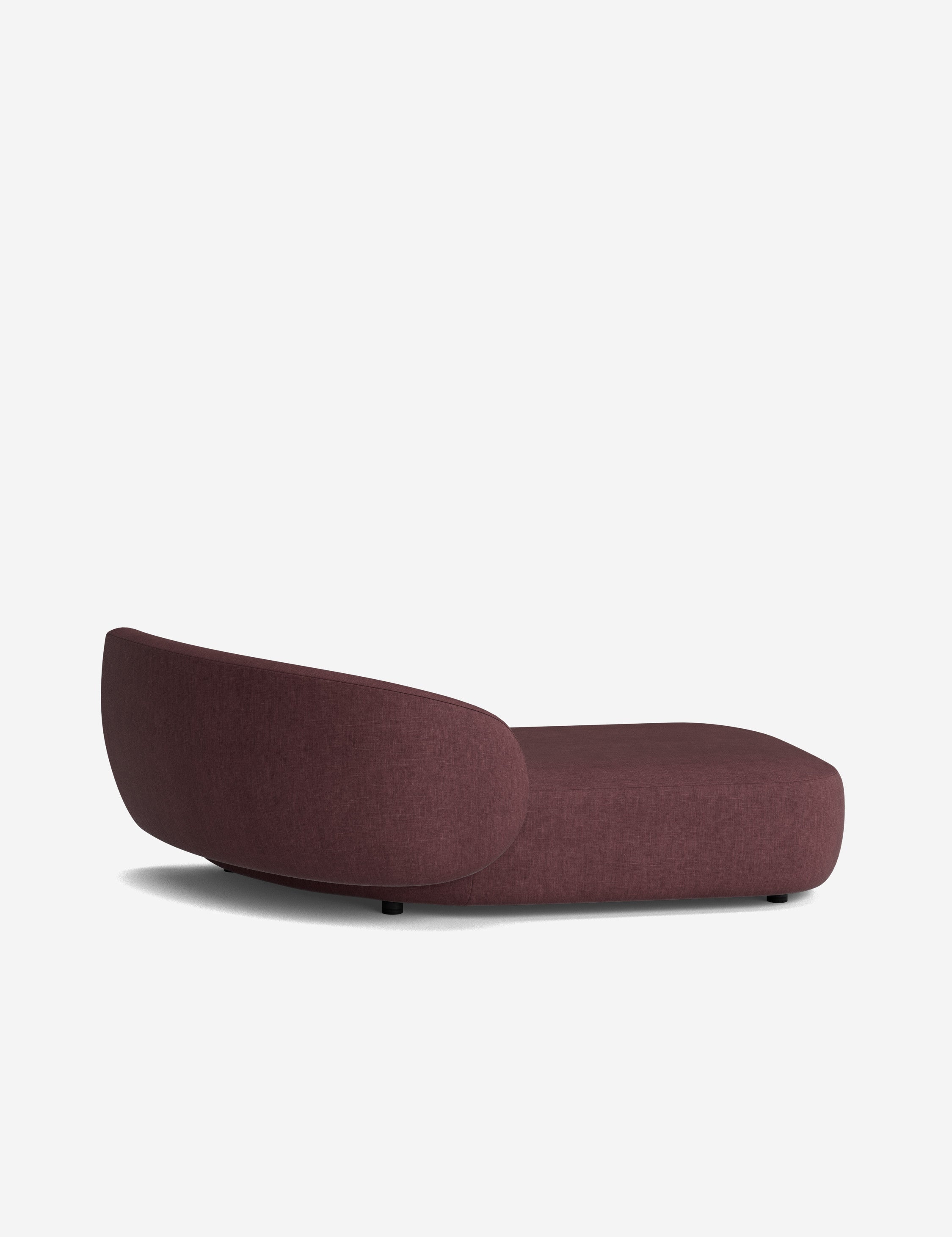 Lulu and Georgia Claret Modular Left Chaise - view 182