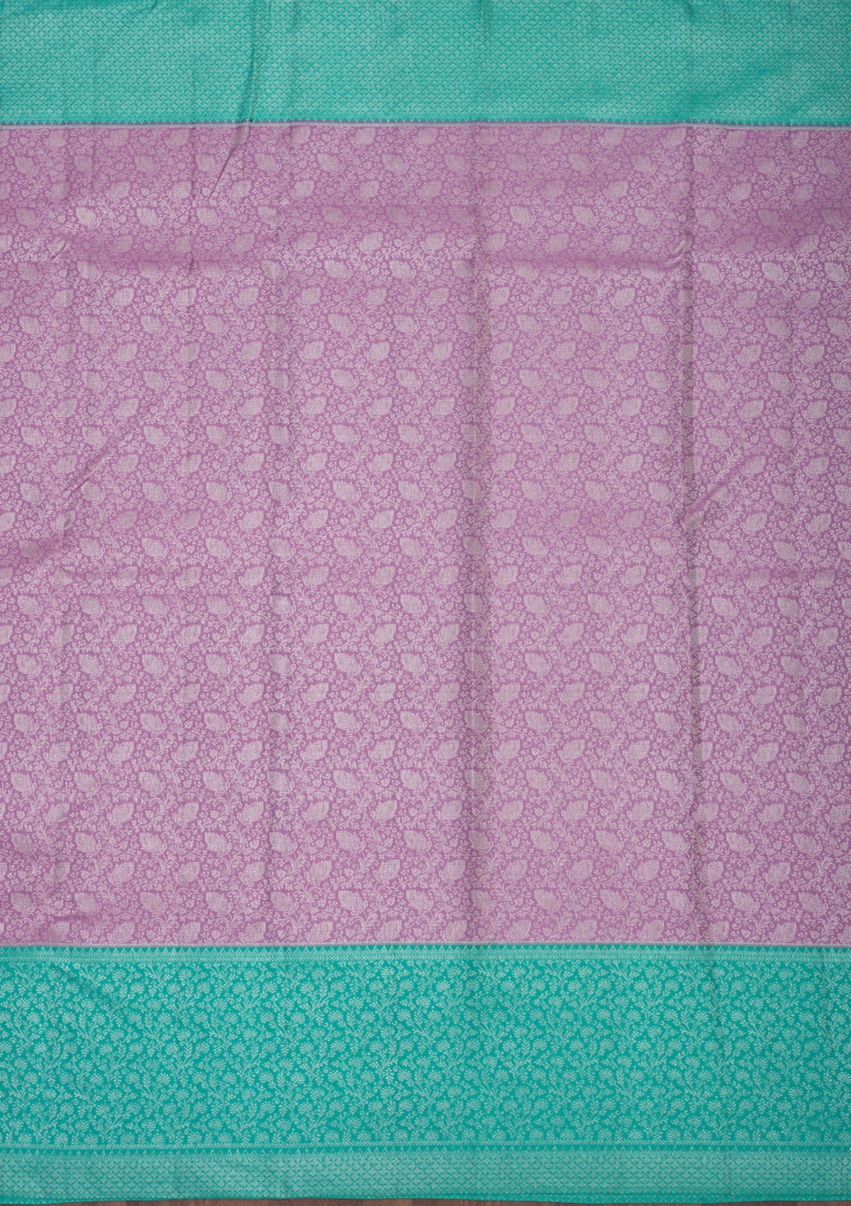Koskii Lavender Zariwork Pure Silk Saree – Women's - view 6