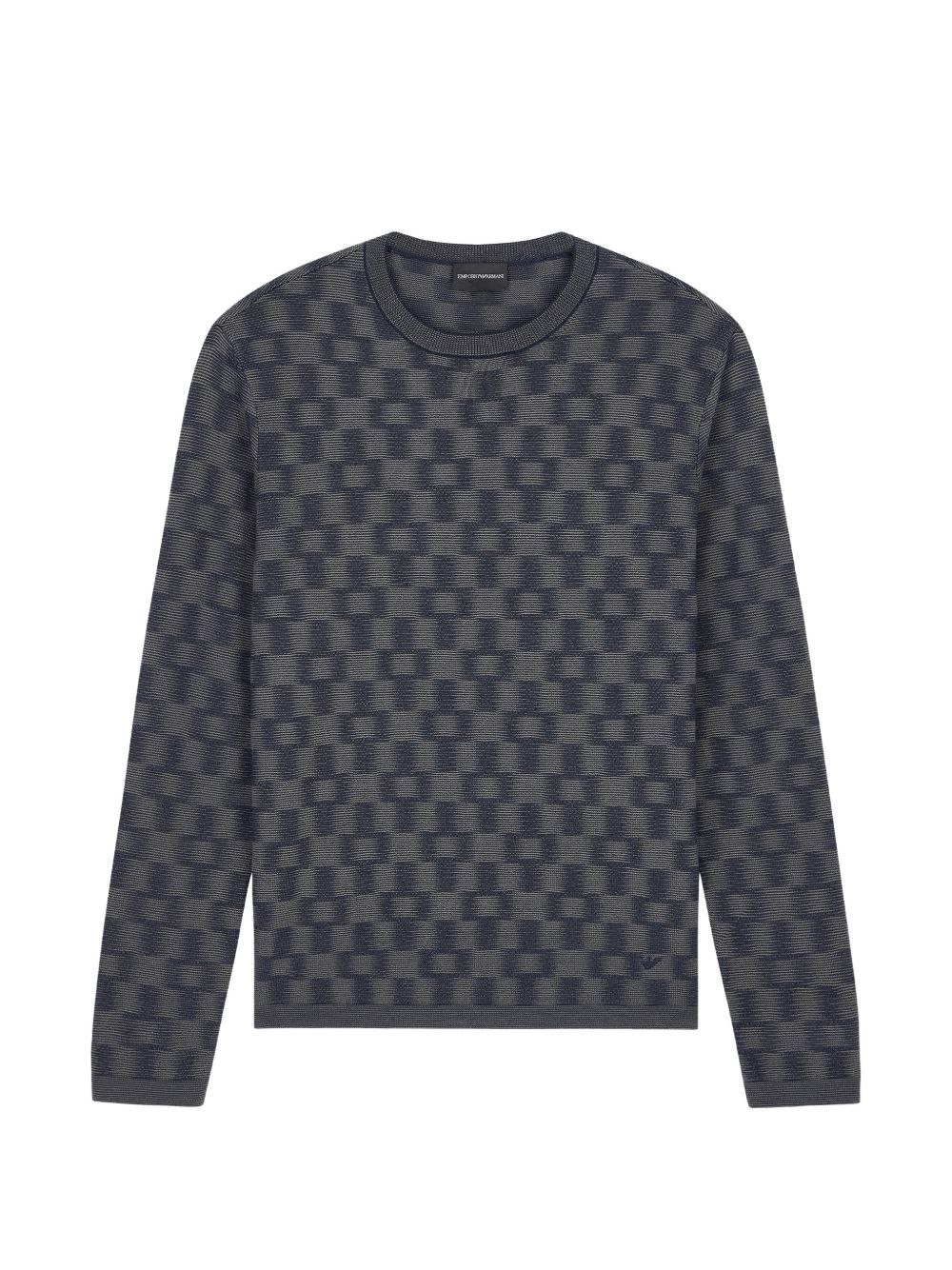 EMPORIO ARMANI CAPSULE Sweaters NAVY – 100% Virgin Wool