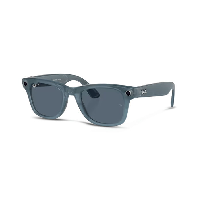 HYPE ELIXIR Ray-Ban Meta Wayfarer Matte Jeans/Dusty Blue
