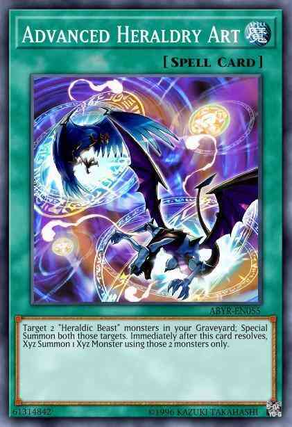 Yu-Gi-Oh! Advanced Heraldry Art - ABYR-EN055 - Rare - Unlimited