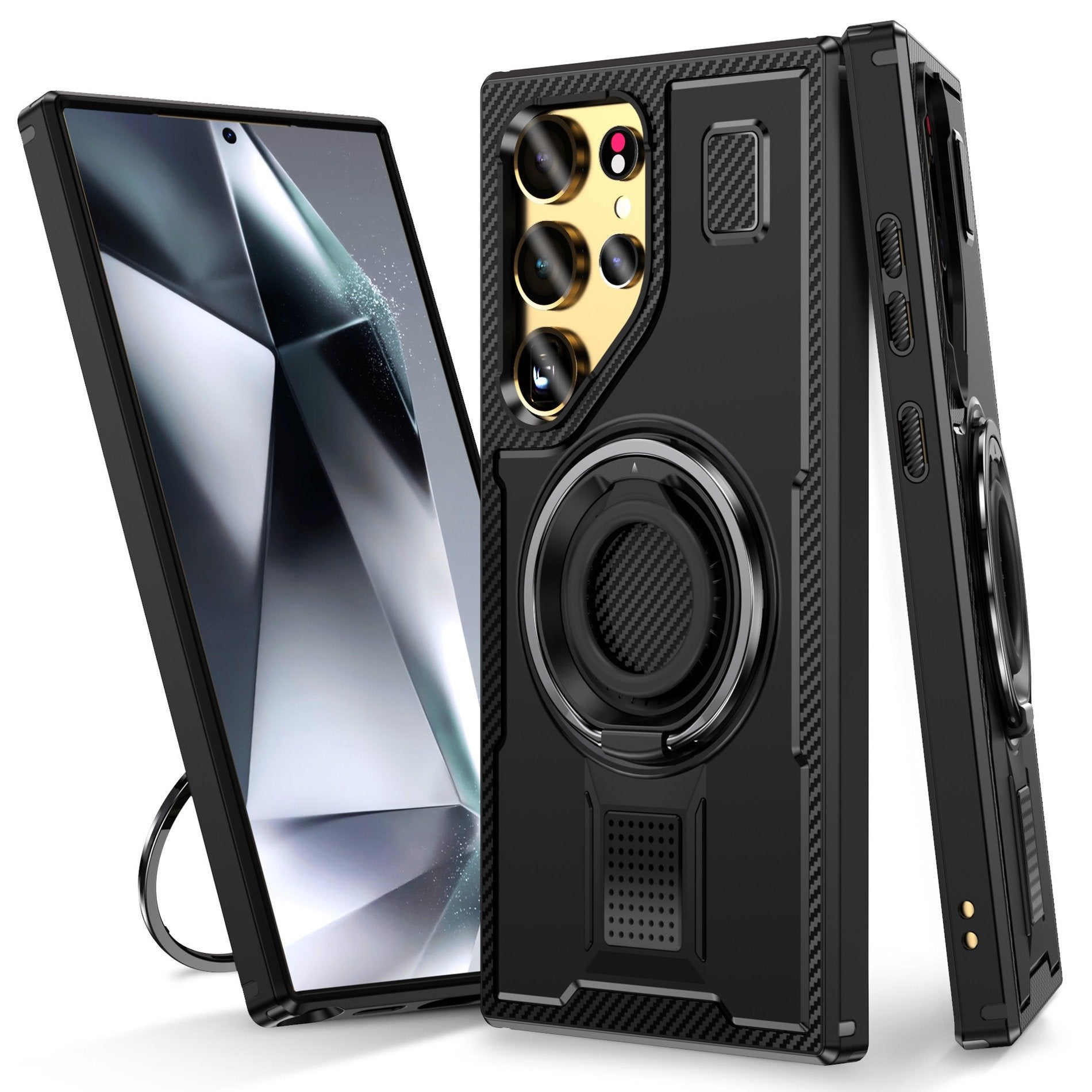 Million Cases Vent Flow Heat Dissipating Rotating Ring Case - Samsung