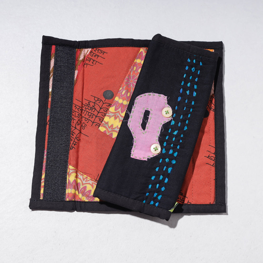 Black - Handmade Fridge Handle/Seat Belt Cover by Jugaad (Set of 2) - view 2