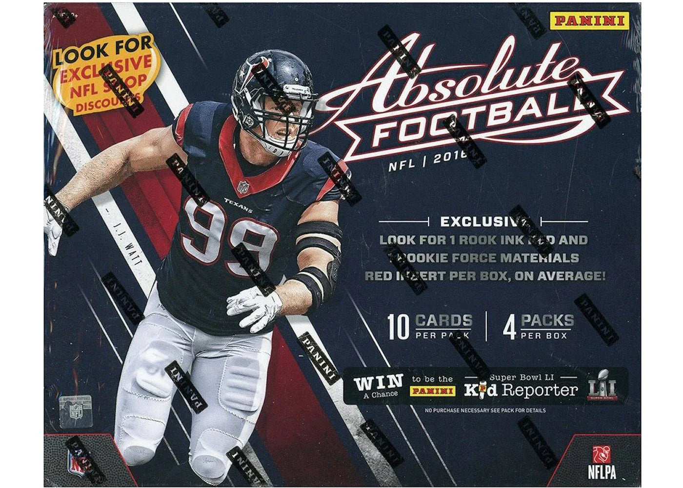 2016 Panini Absolute Football Mega Box