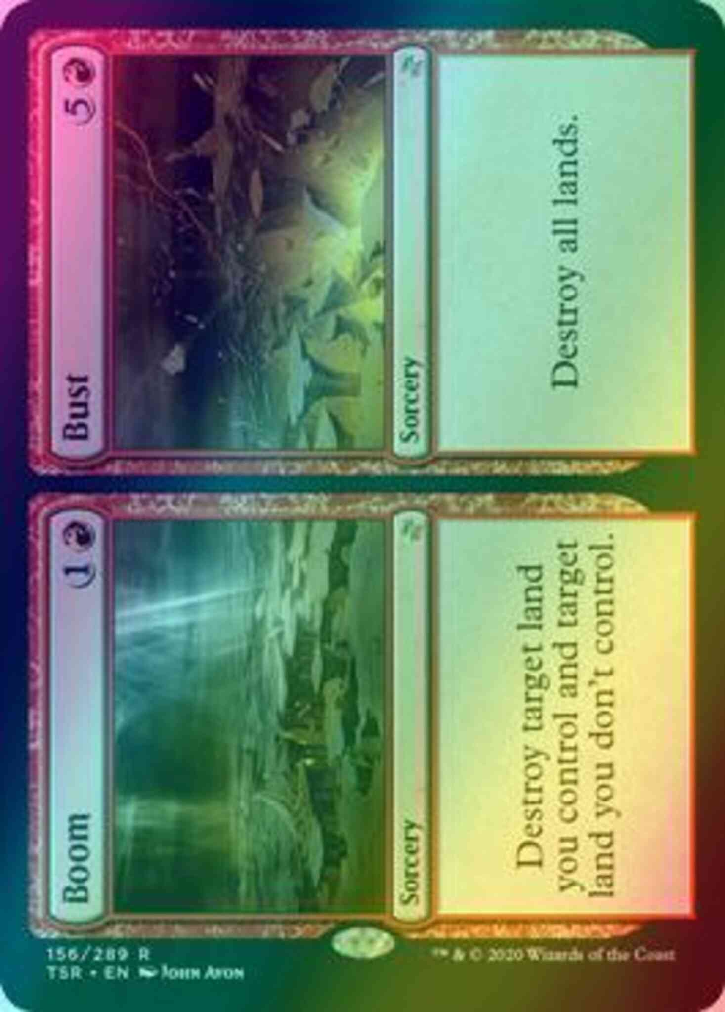 Boom bust 156 – Magic Boom // Bust [156] [Time Spiral Remastered] [Foil]