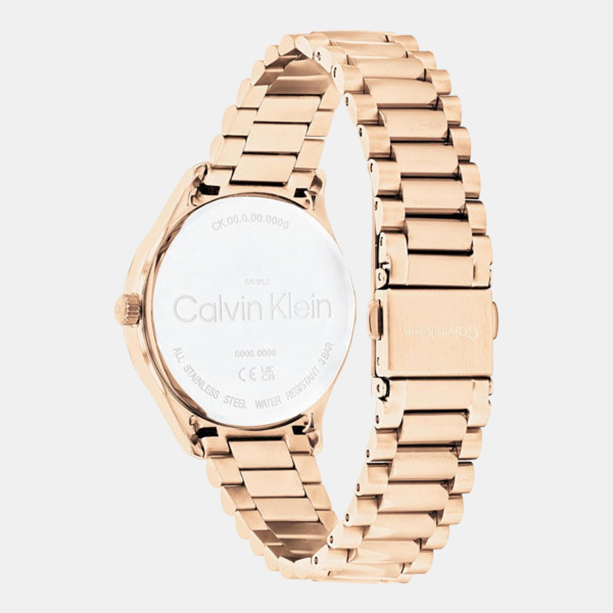 Calvin Klein Ck Iconic Unisex Quartz White Dial Analog Stainless Steel Watch 25200313 - view 3