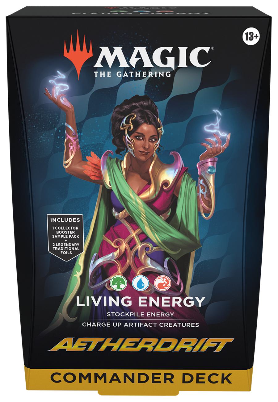 Aetherdrift commander – Magic Aetherdrift: Commander - Commander Deck - Living Energy