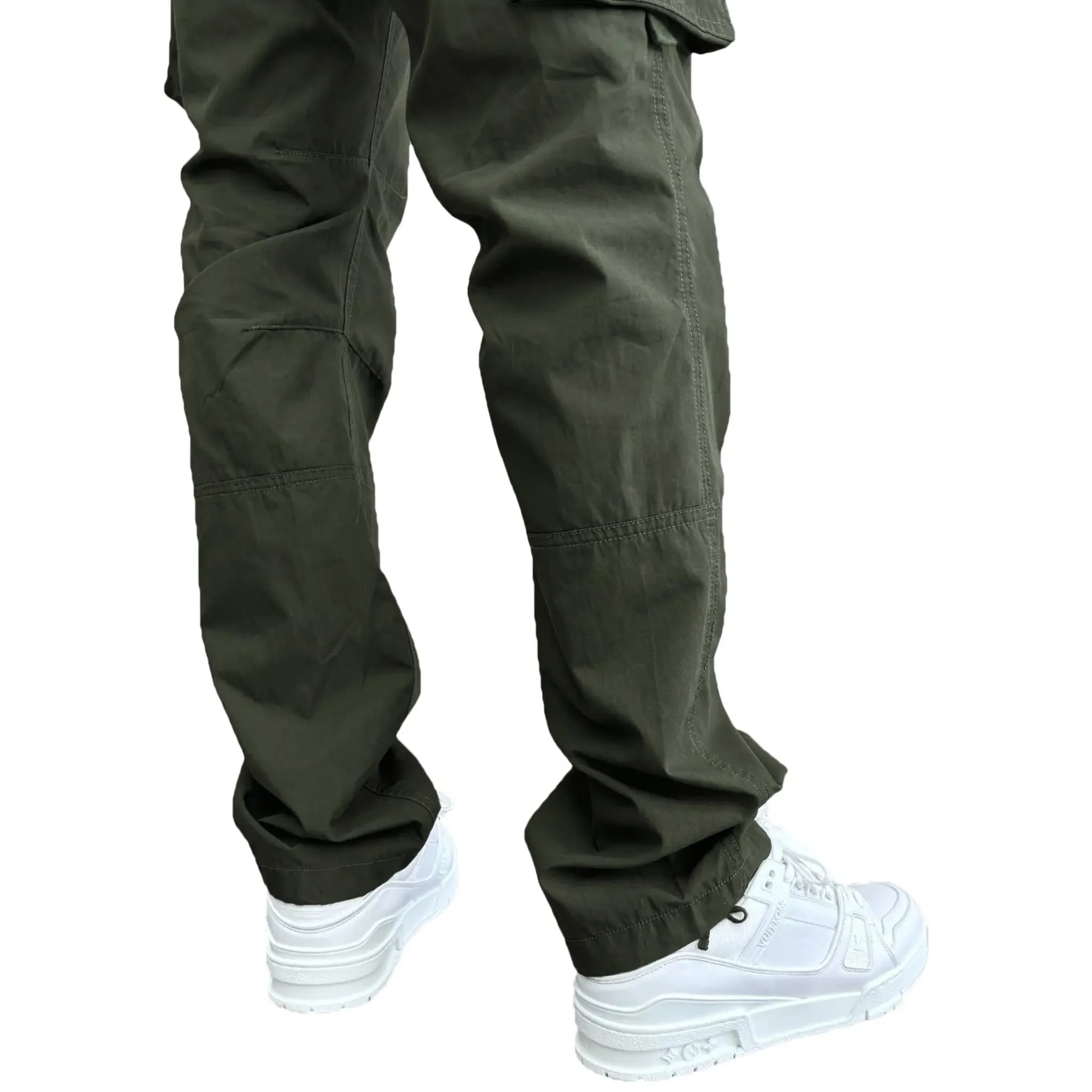 SIARR Military Dark Green Cargo Pants - view 6