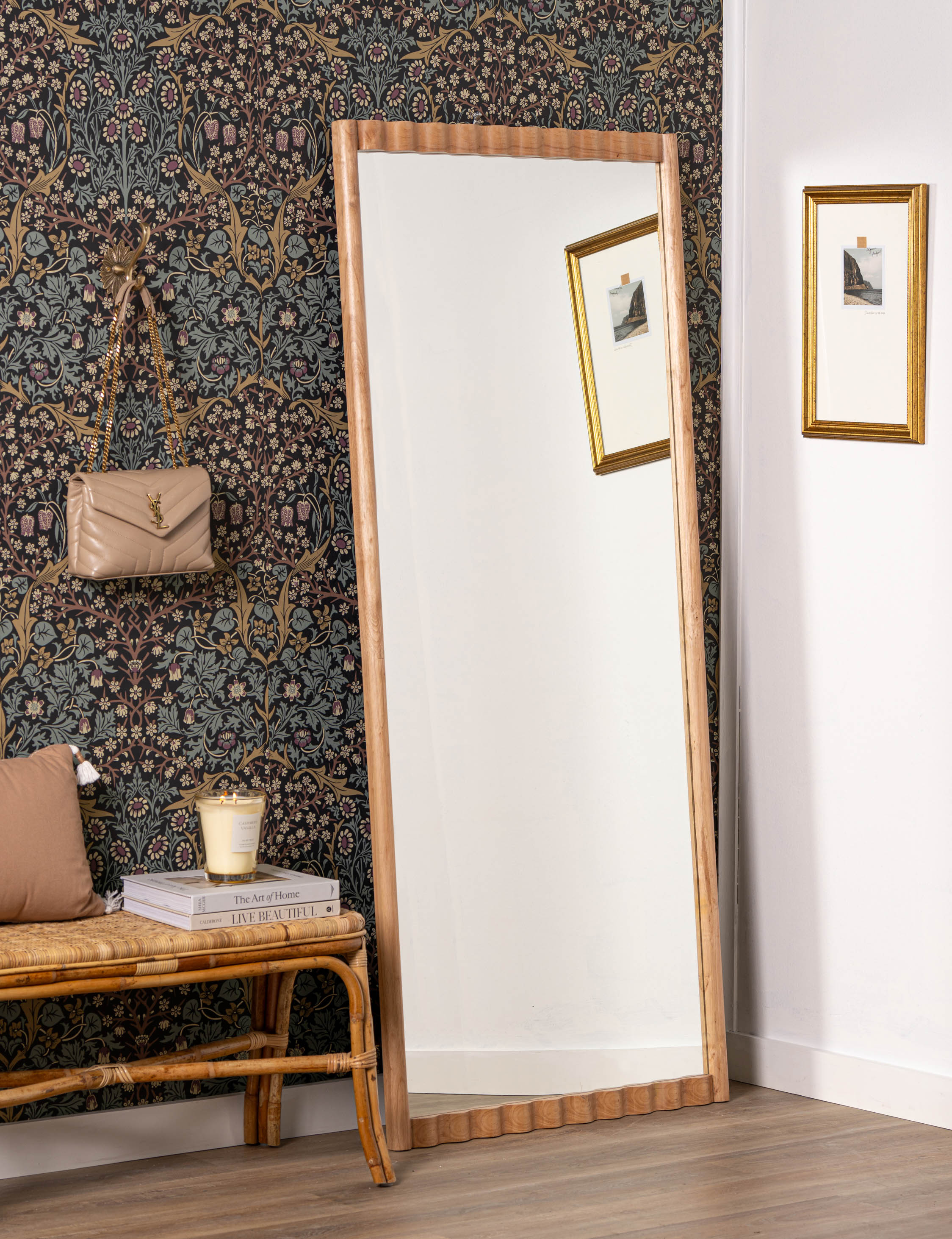 Lulu and Georgia Brannic Floor Mirror – Natural - view 2