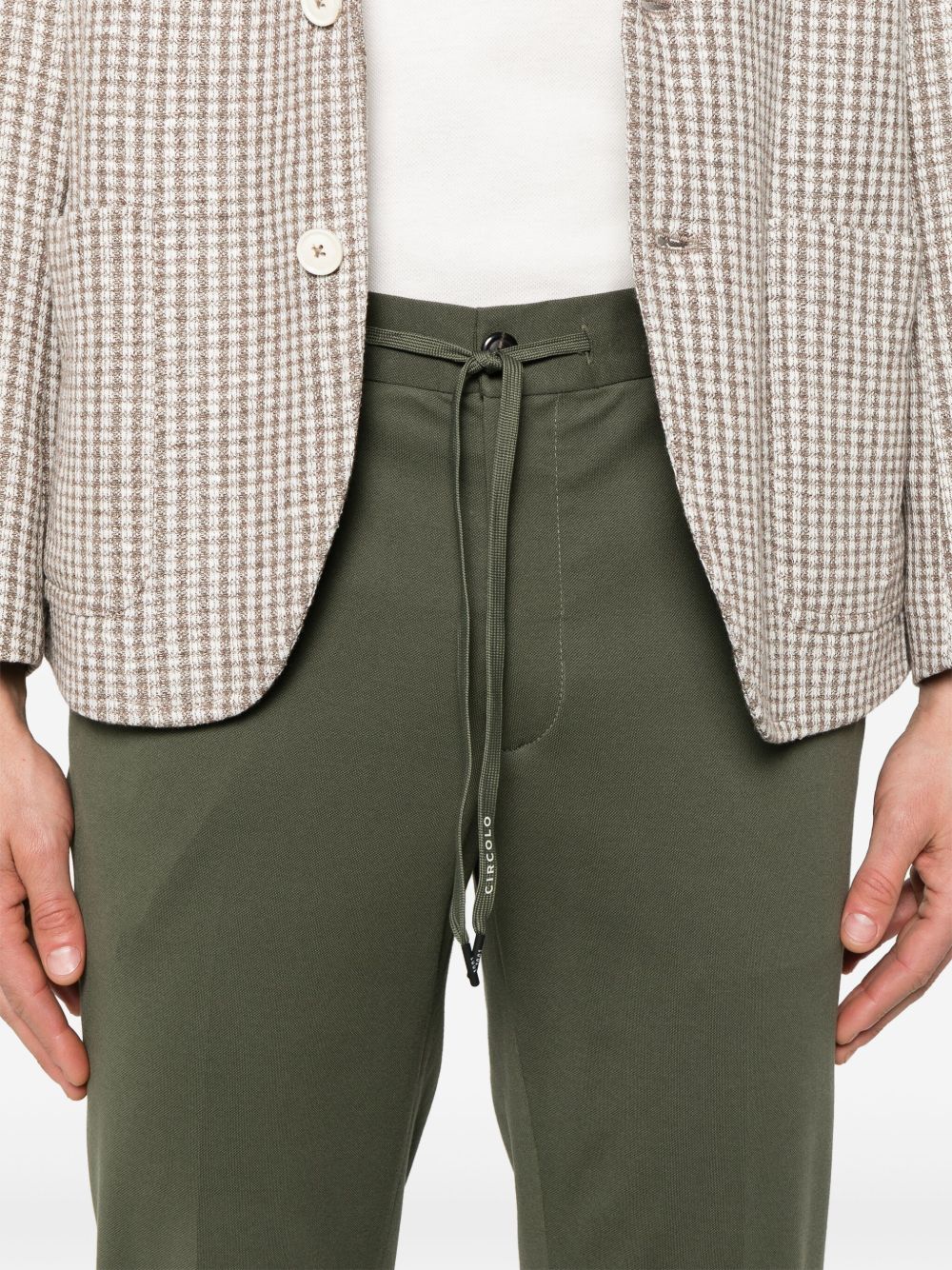 Circolo 1901 Cotton trousers – Cotton 97% Elastane 3% - view 2