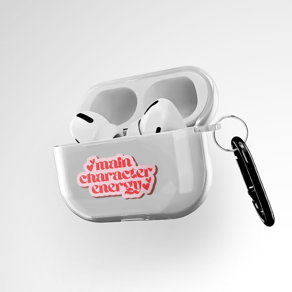 Cover It Up Main Character Energy Clear Airpods Pro Case Covers - view 3