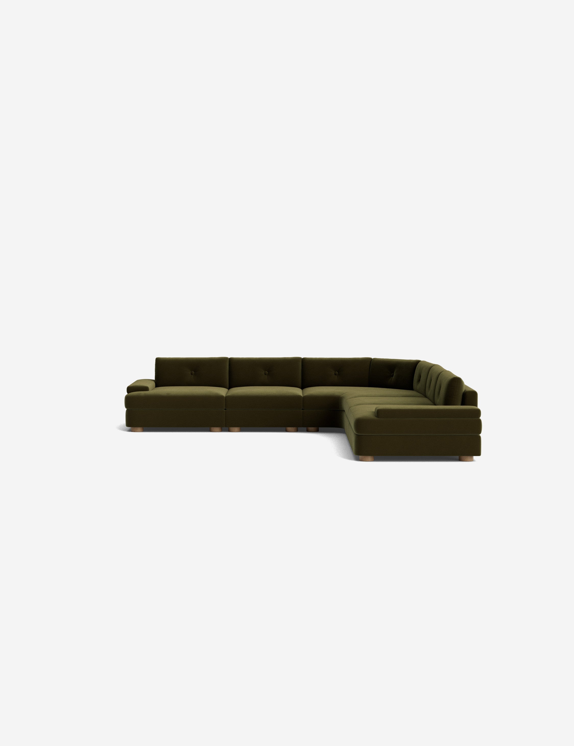 Lulu and Georgia Hill Modular Corner Sectional Sofa - view 29