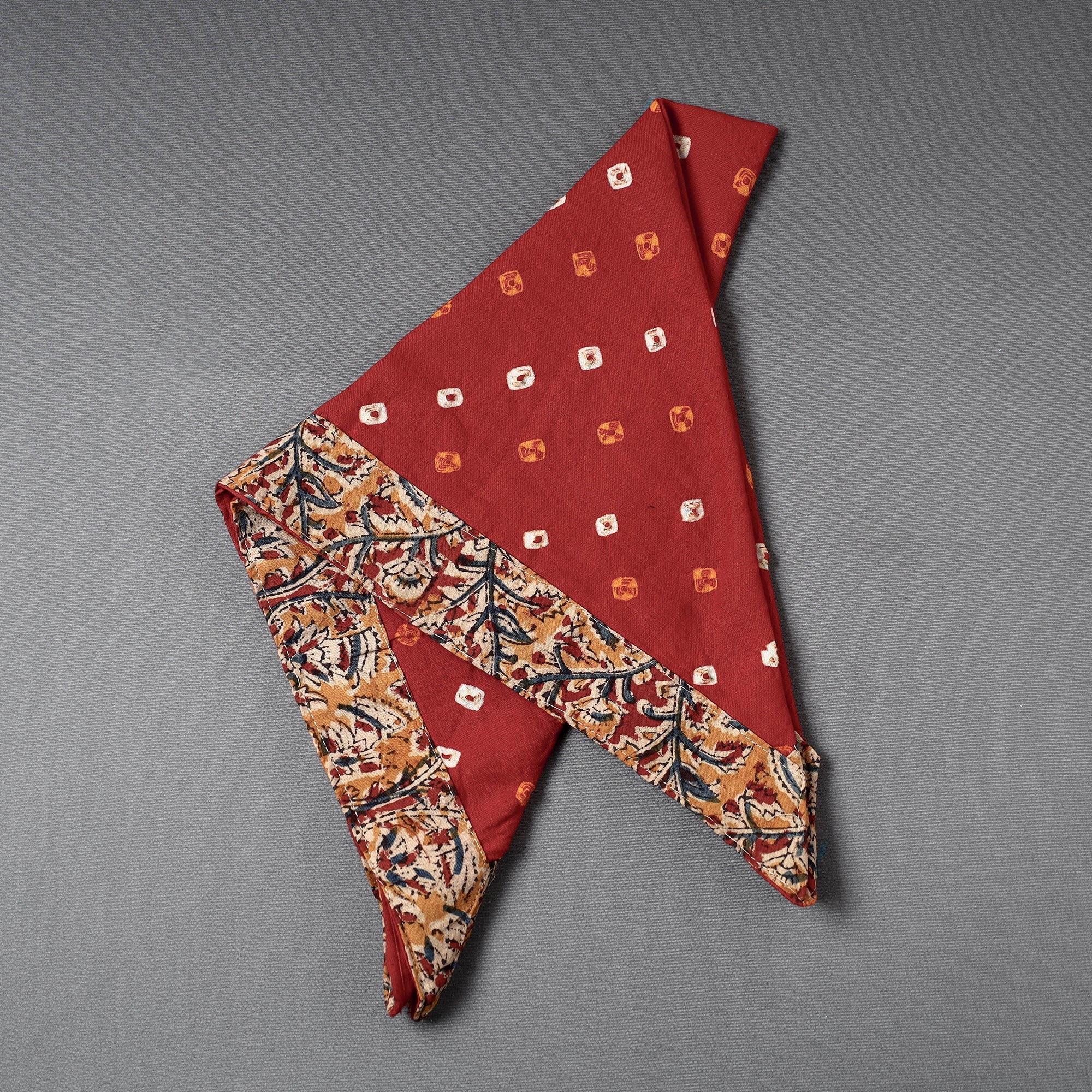 NOORI BAZAR Bandhani Tie-Dye Cotton Bandana