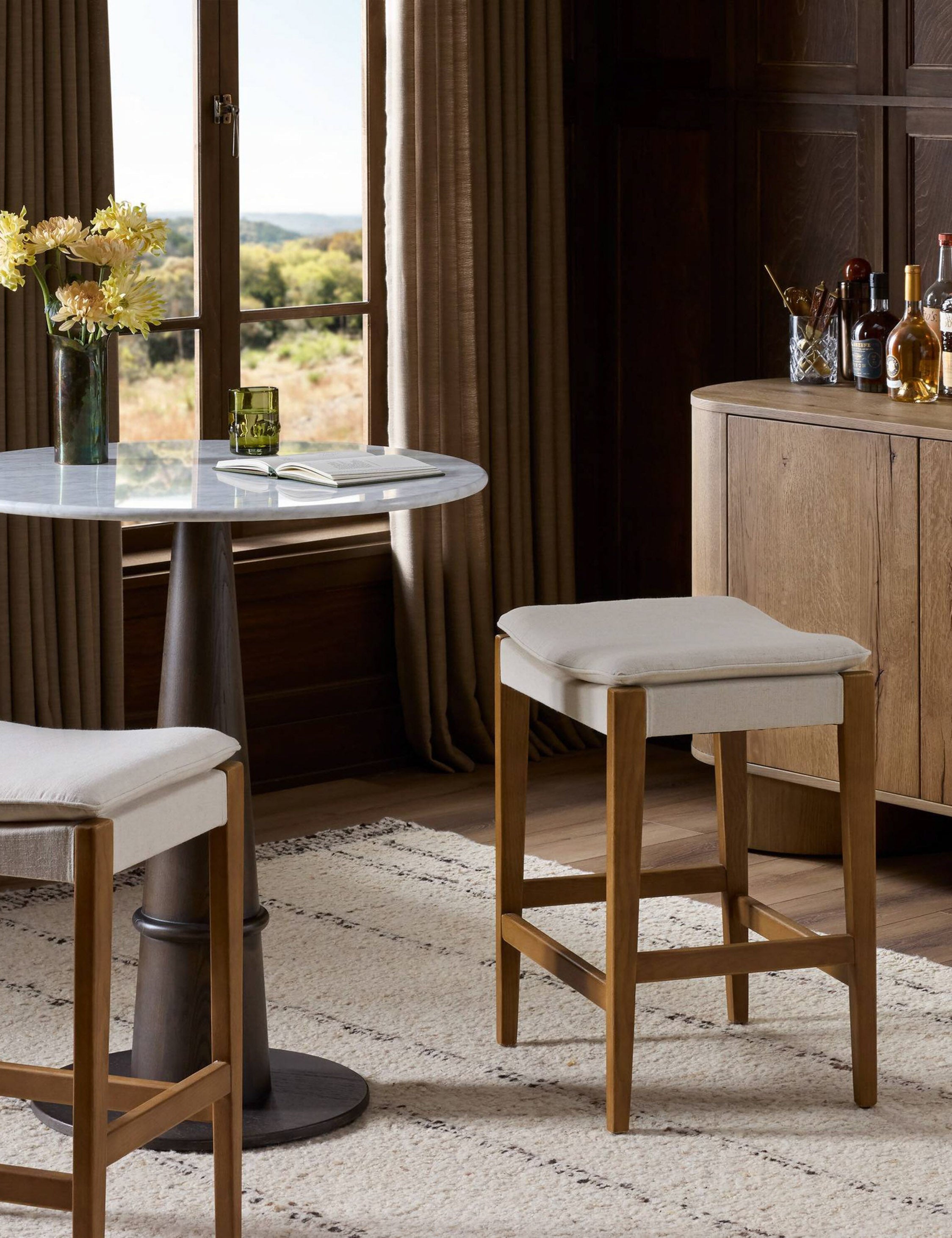 Lulu and Georgia Vogel Counter Stool – Natural - view 2