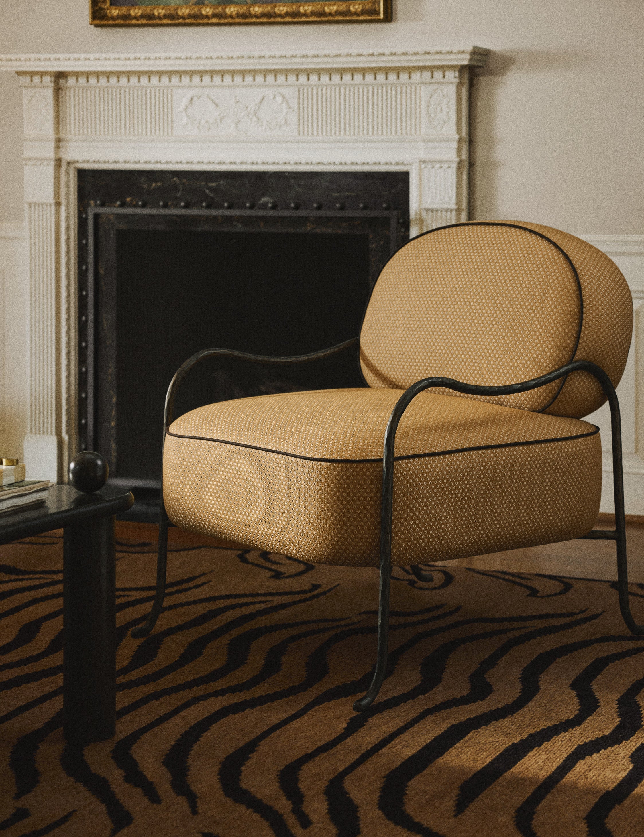 Lulu and Georgia Rawlin Accent Chair – Marigold Francesco - view 2