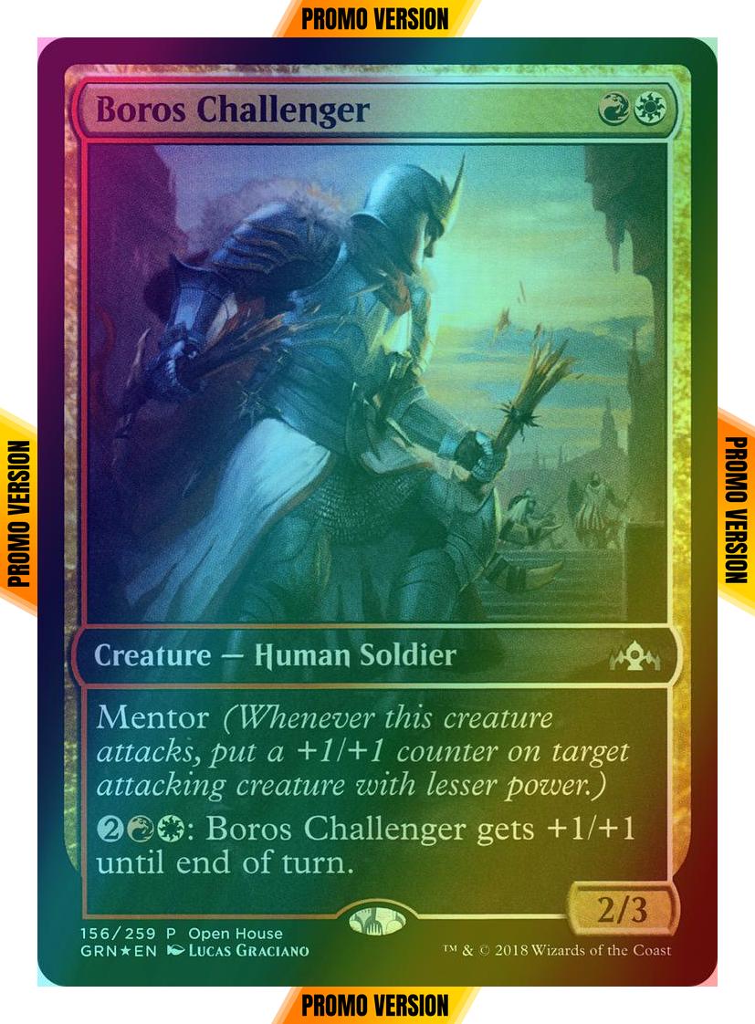 Boros challenger 156 – Magic Boros Challenger [156] [Guilds of Ravnica Promos] [Foil]