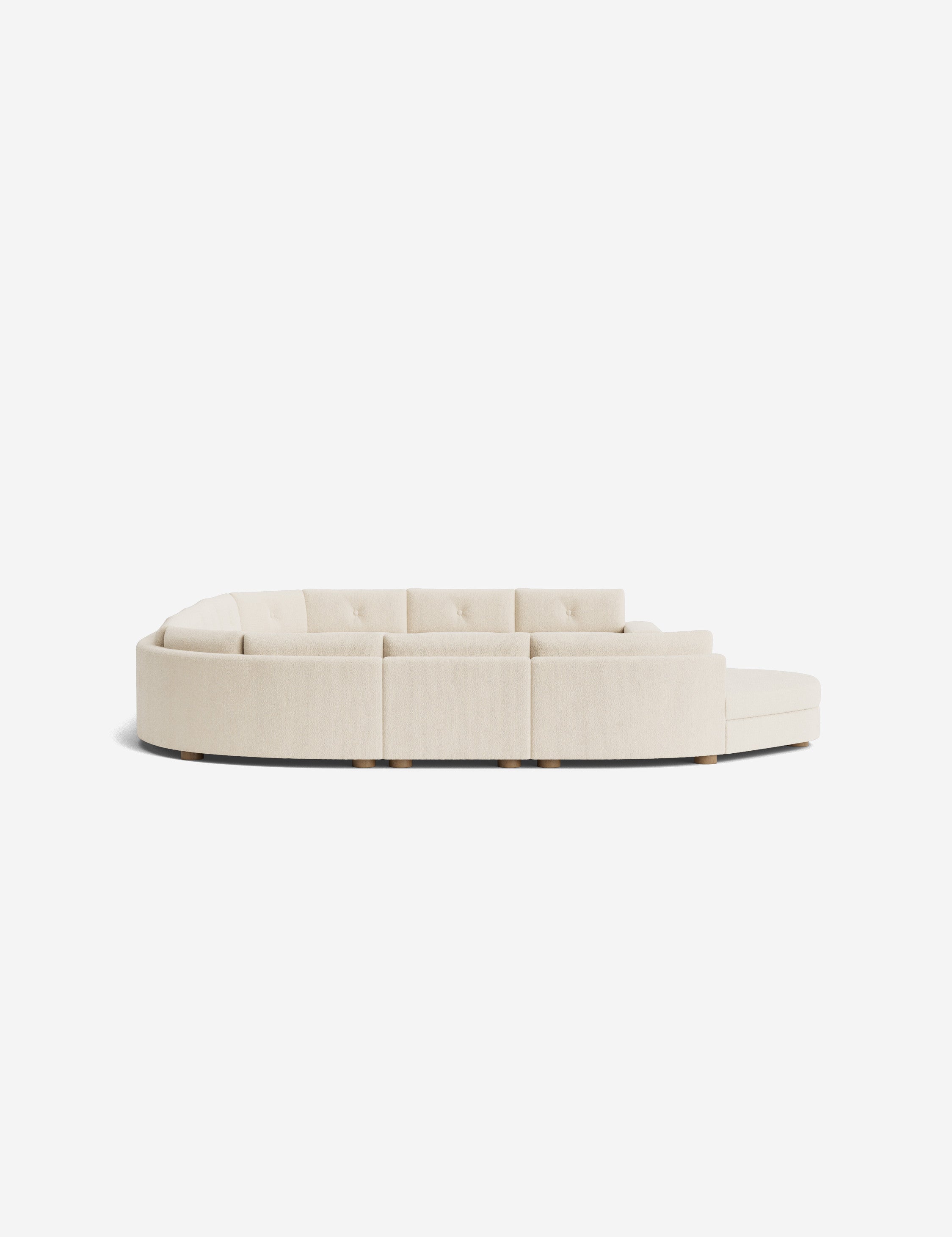 Lulu and Georgia Hill Modular U-Shaped Sectional Sofa - view 62