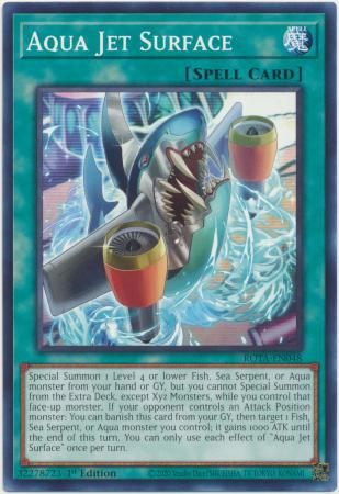 Yu-Gi-Oh! Aqua Jet Surface - ROTA-EN048 - Common - 1st Edition