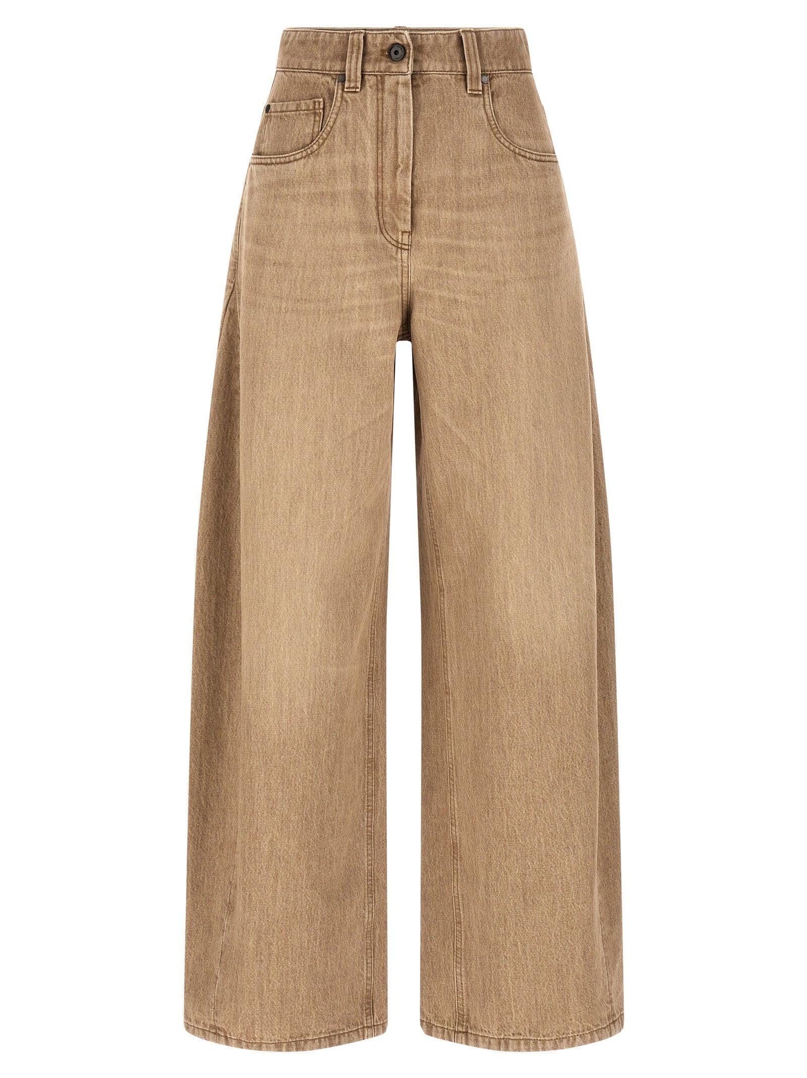Brunello Cucinelli Wide Jeans – 100% cotton