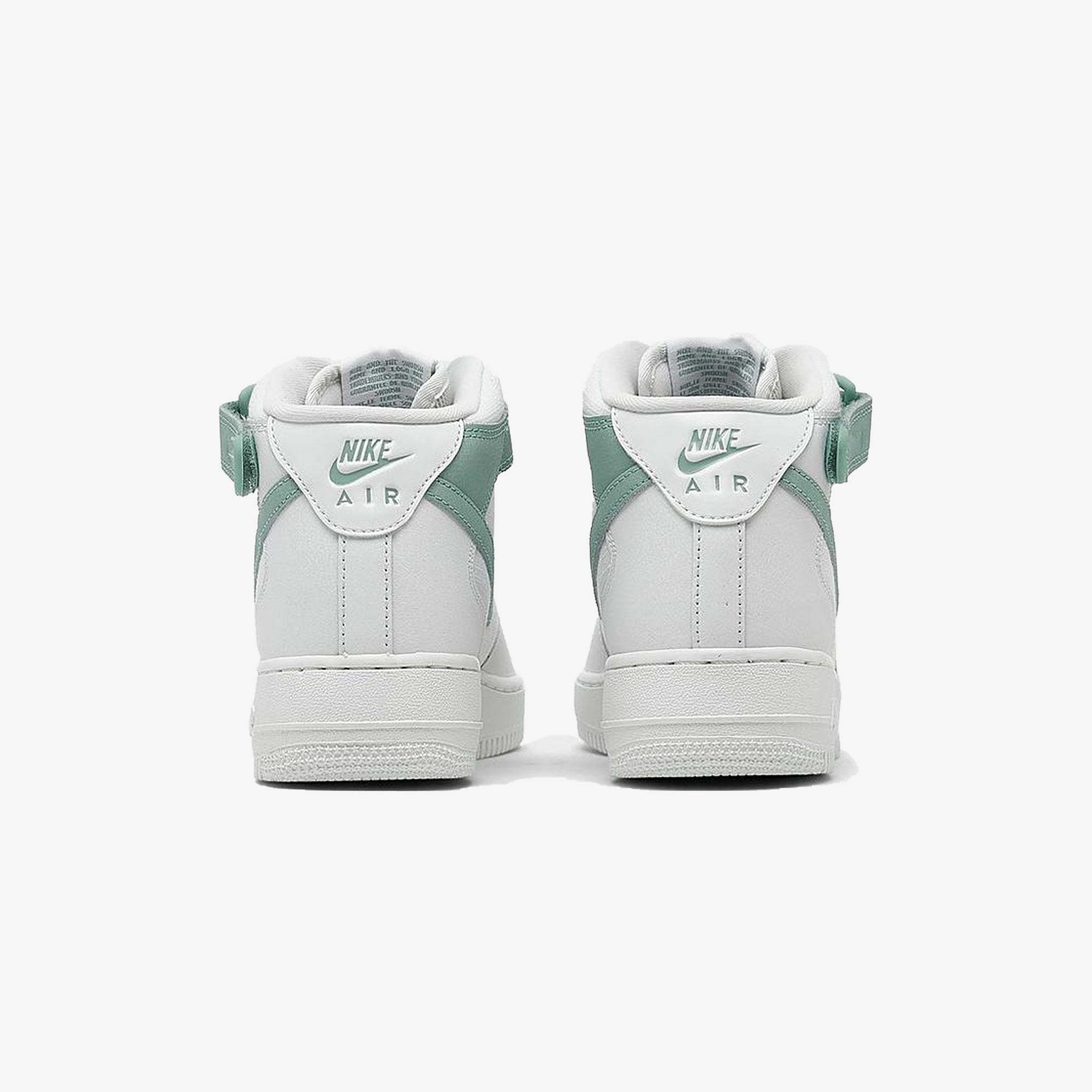 Nike | AIR FORCE 1 '07 MID { SUMMIT WHITE/MINERAL-SAIL - view 2
