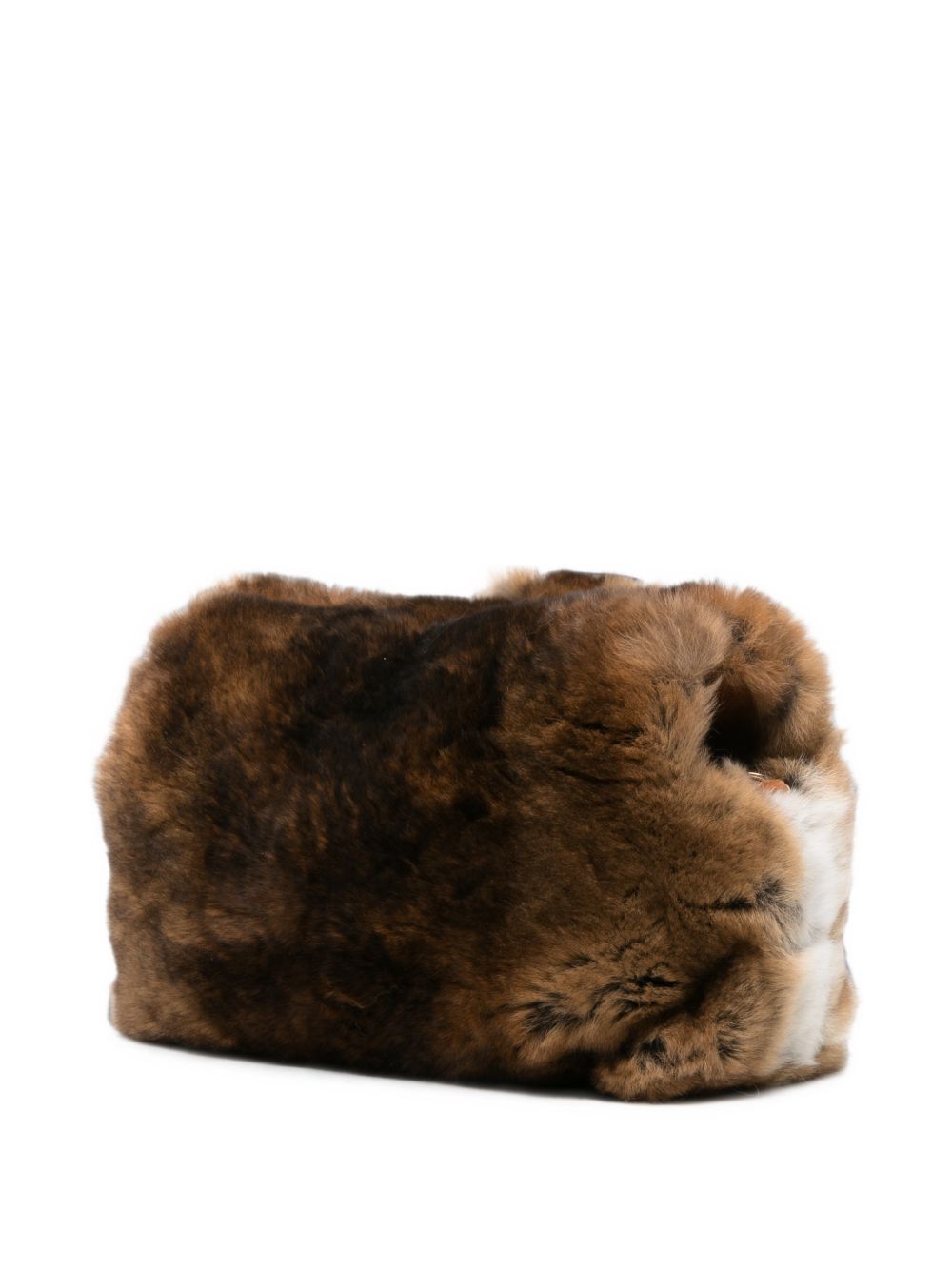 Anita Bilardi Teddy Bear Faux-Fur Bag – Outer: Calf Leather 100% - view 4