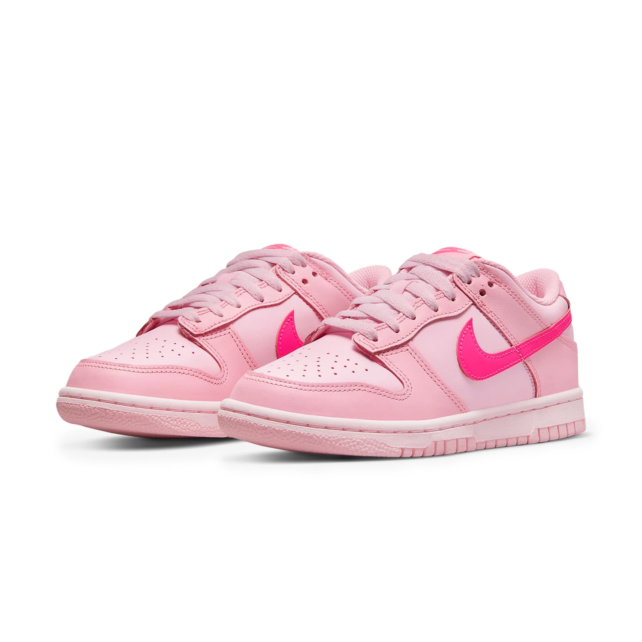 Nike Dunk Low Triple Pink (GS) - view 2