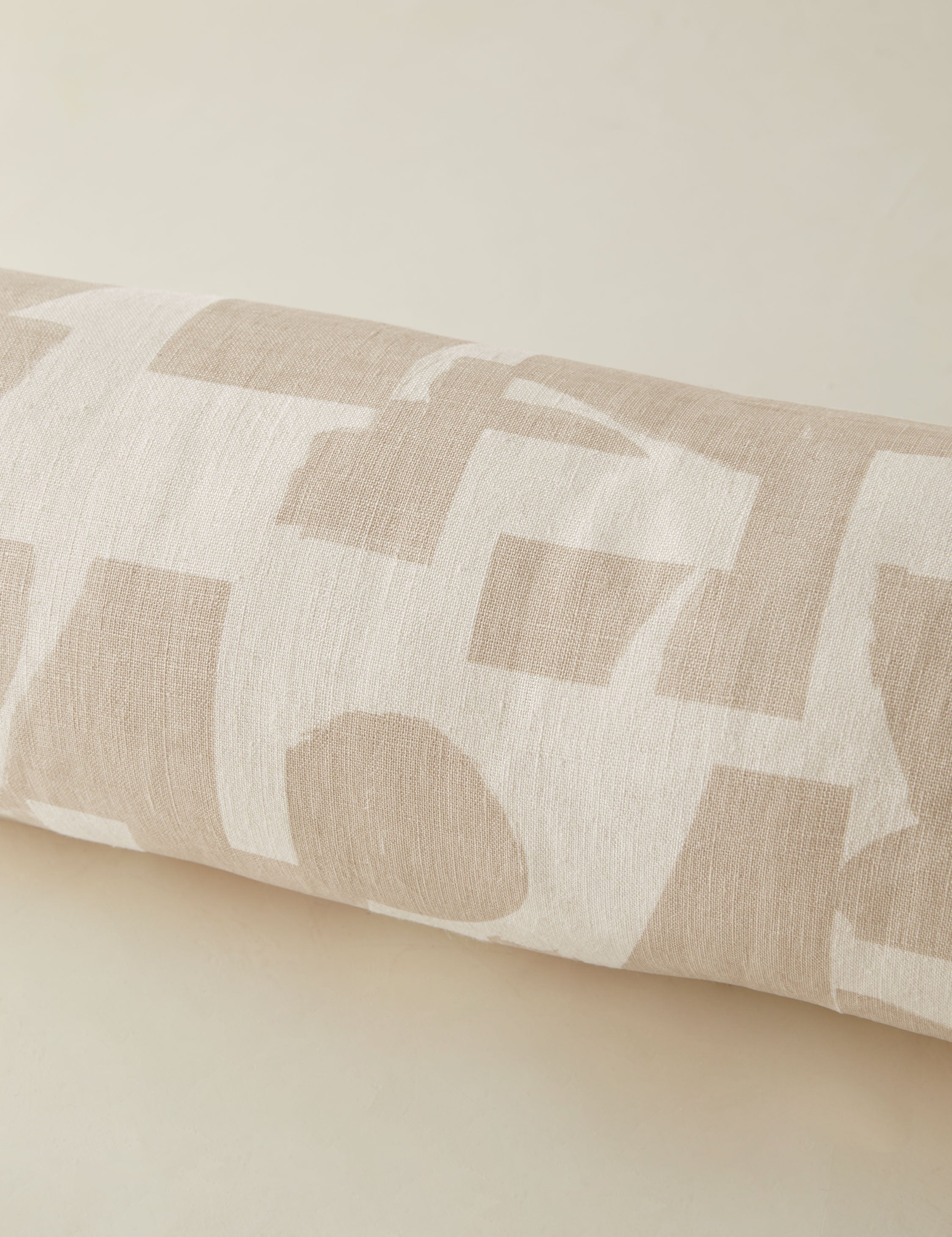 Lulu and Georgia Organic Shapes Linen Bolster Pillow by Sarah Sherman Samuel - view 14