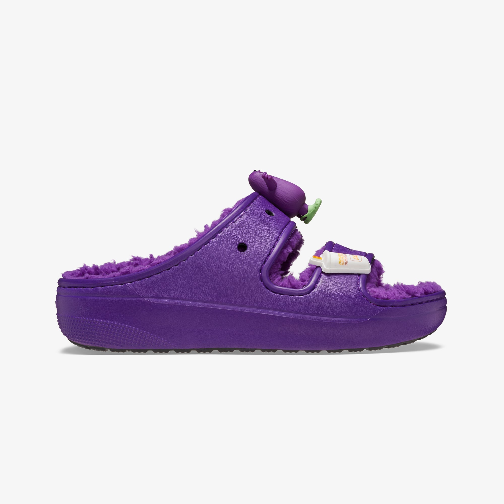 Crocs | McD x CROCS COZZZY SANDAL { PURPLE