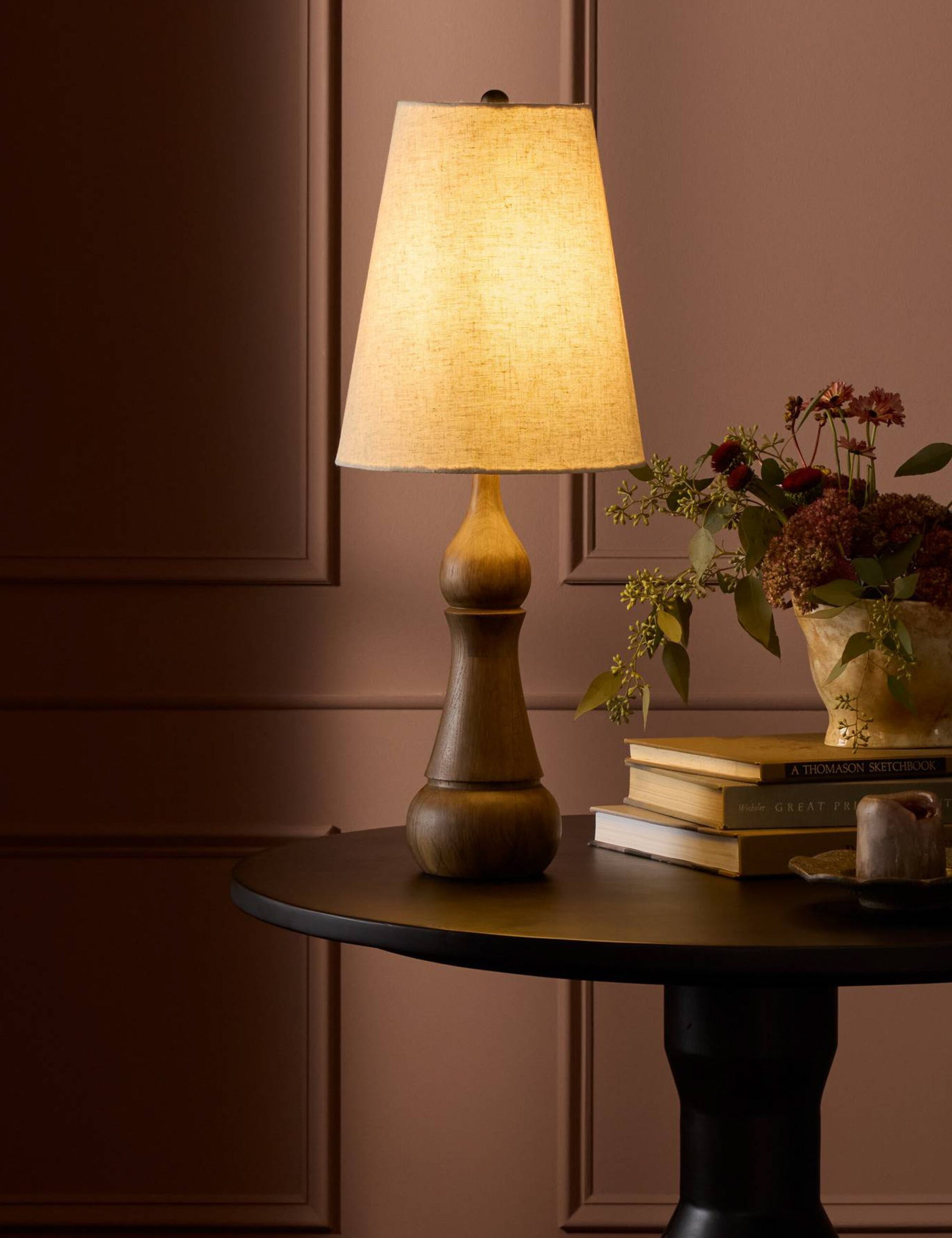 Lulu and Georgia Granby Table Lamp – Natural - view 2