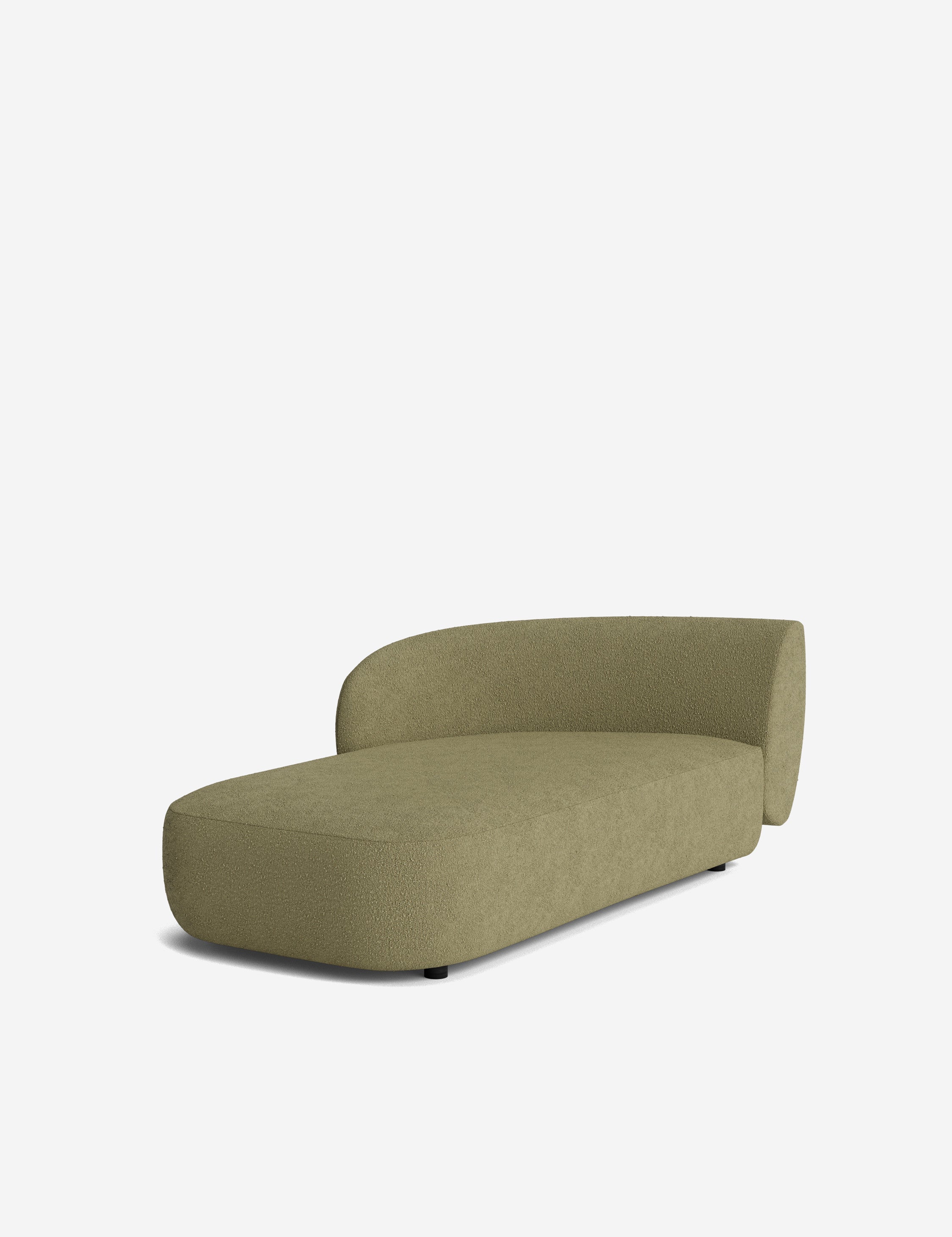 Lulu and Georgia Claret Modular Left Chaise - view 134