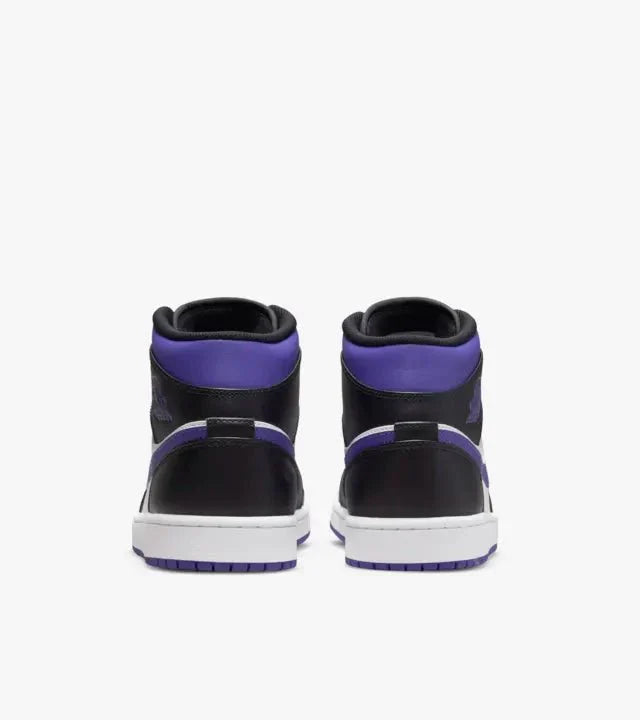 Kicks Machine Air Jordan 1 Mid Metallic Court Purple Sale - view 3