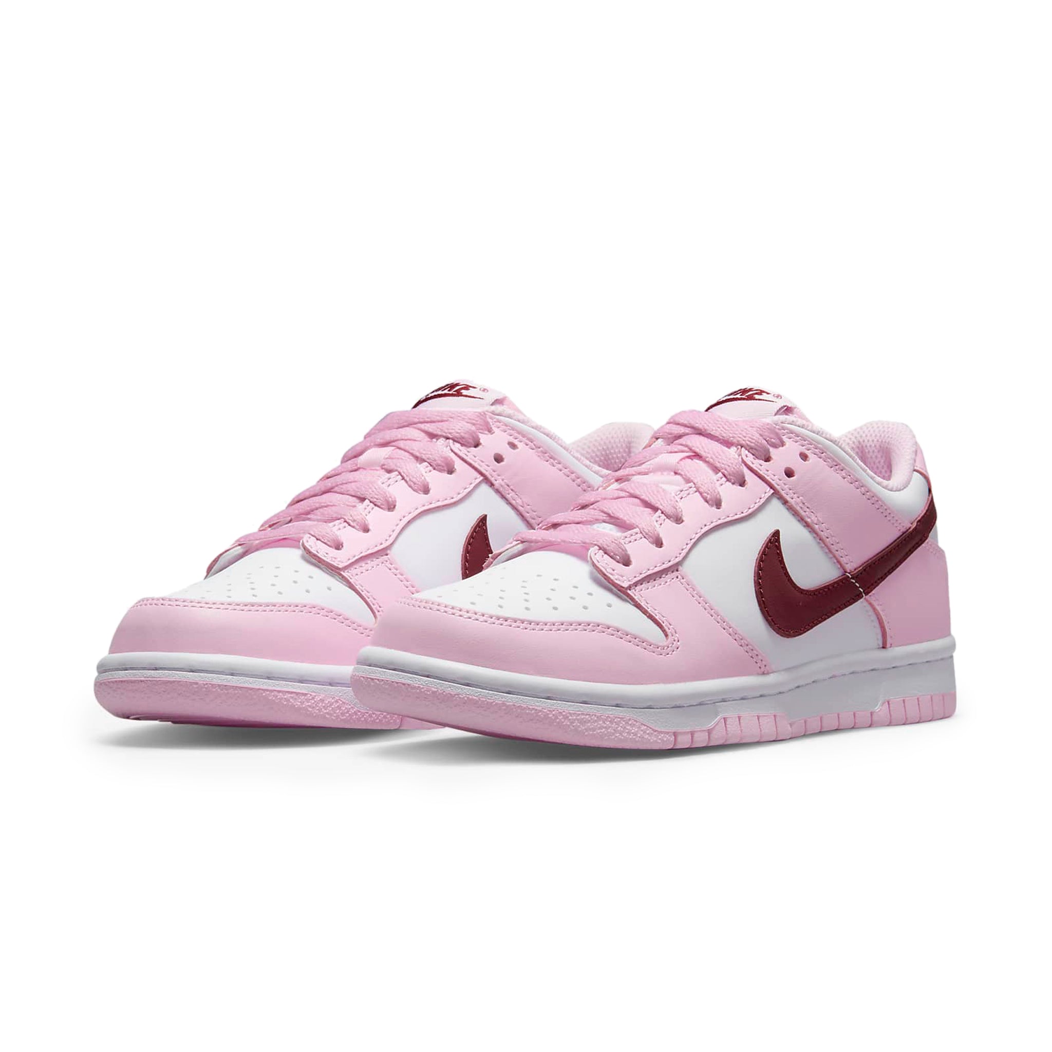 Nike Dunk Low Pink Red White (GS) - view 2