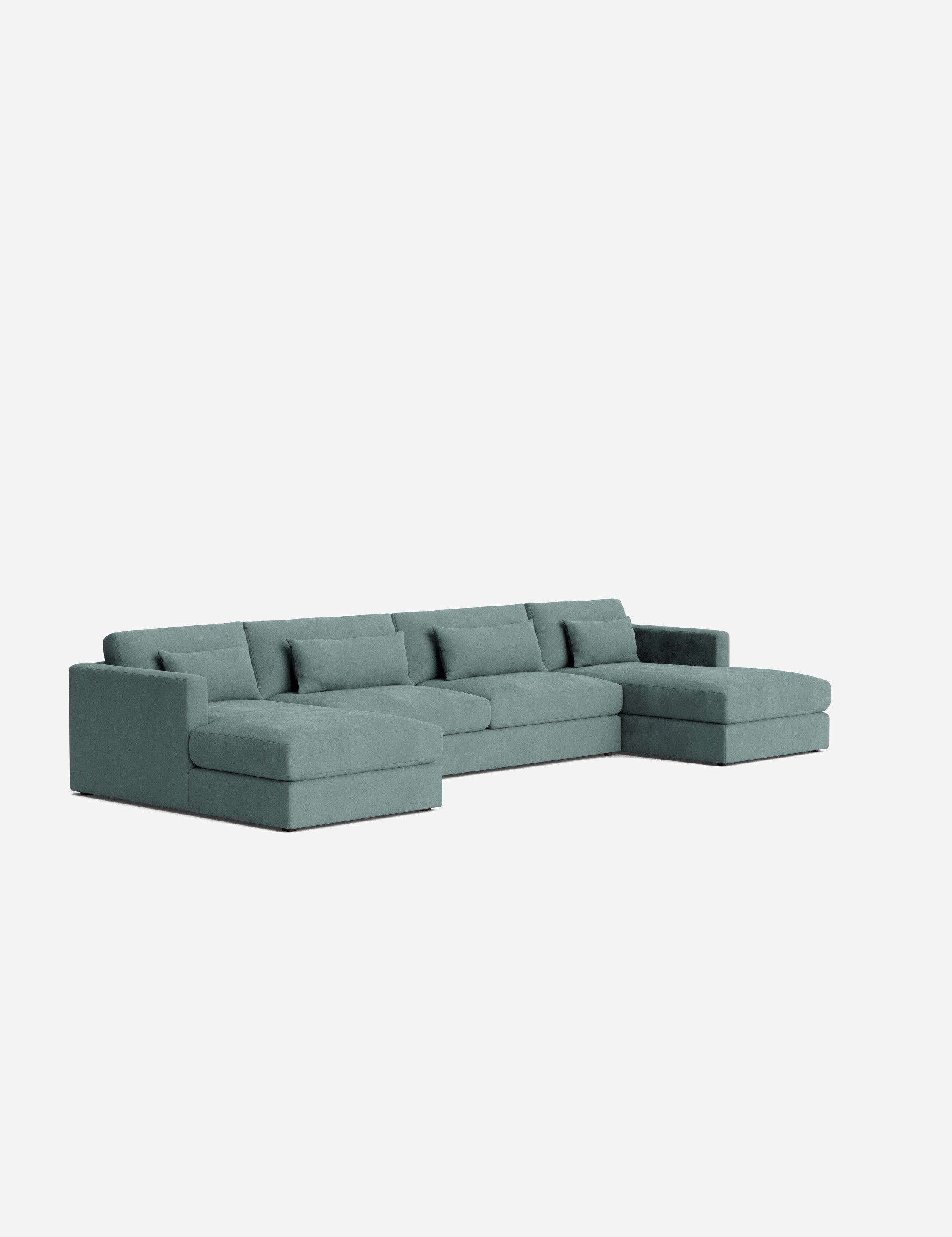 Lulu and Georgia Durham U-Shaped Sectional Sofa - view 100
