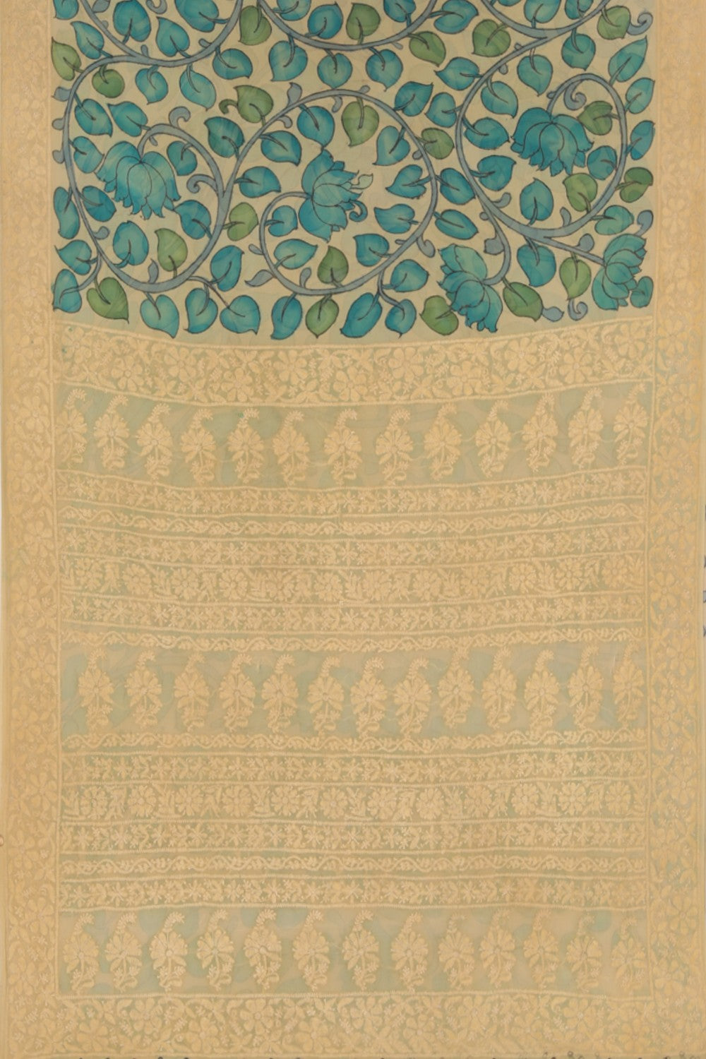 Kalanjali Georgette Kalamkari Saree – Women's - view 3